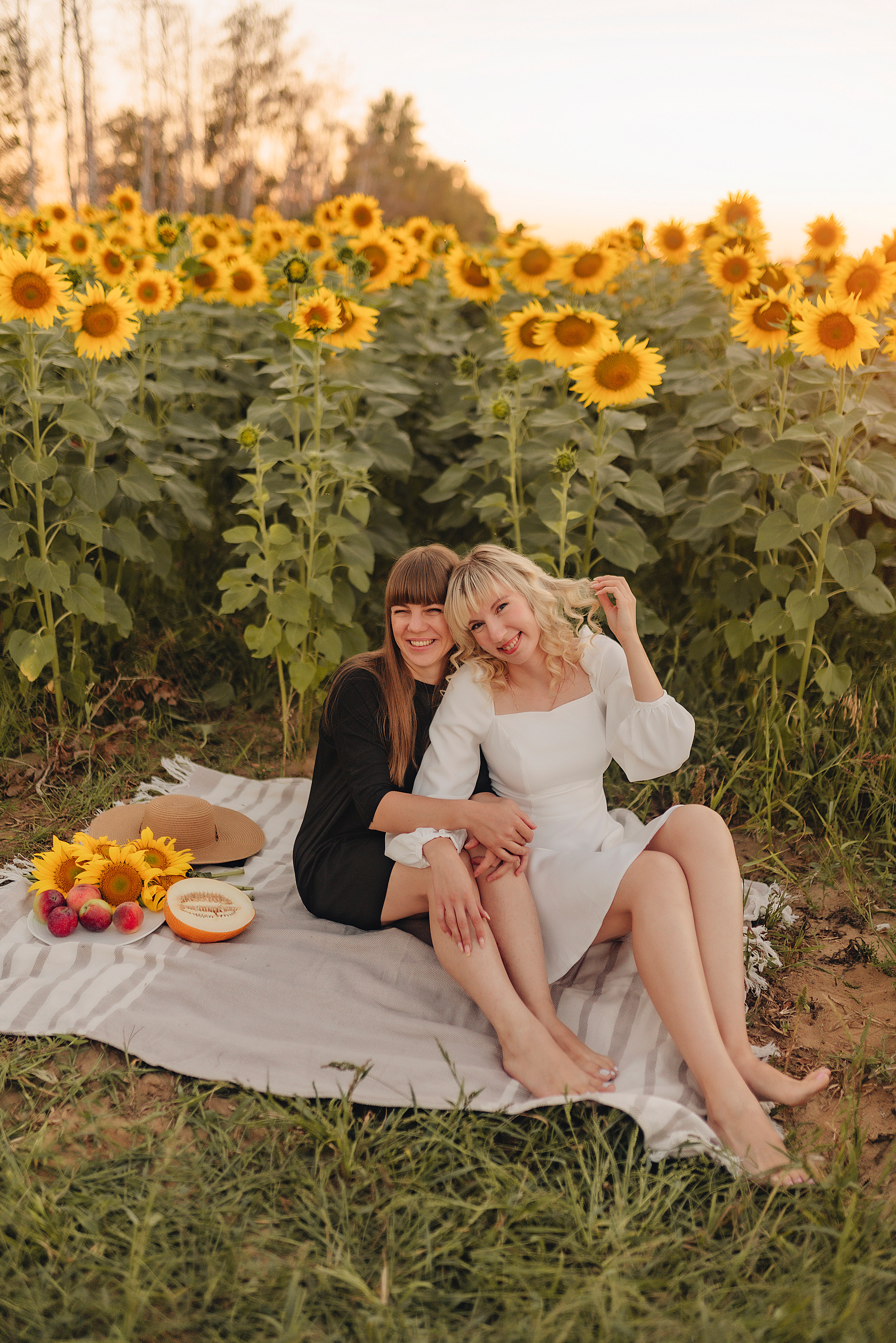 Анастасия | Съёмка в подсолнухах. Фотограф Карина Шмулёва. Воронеж и область