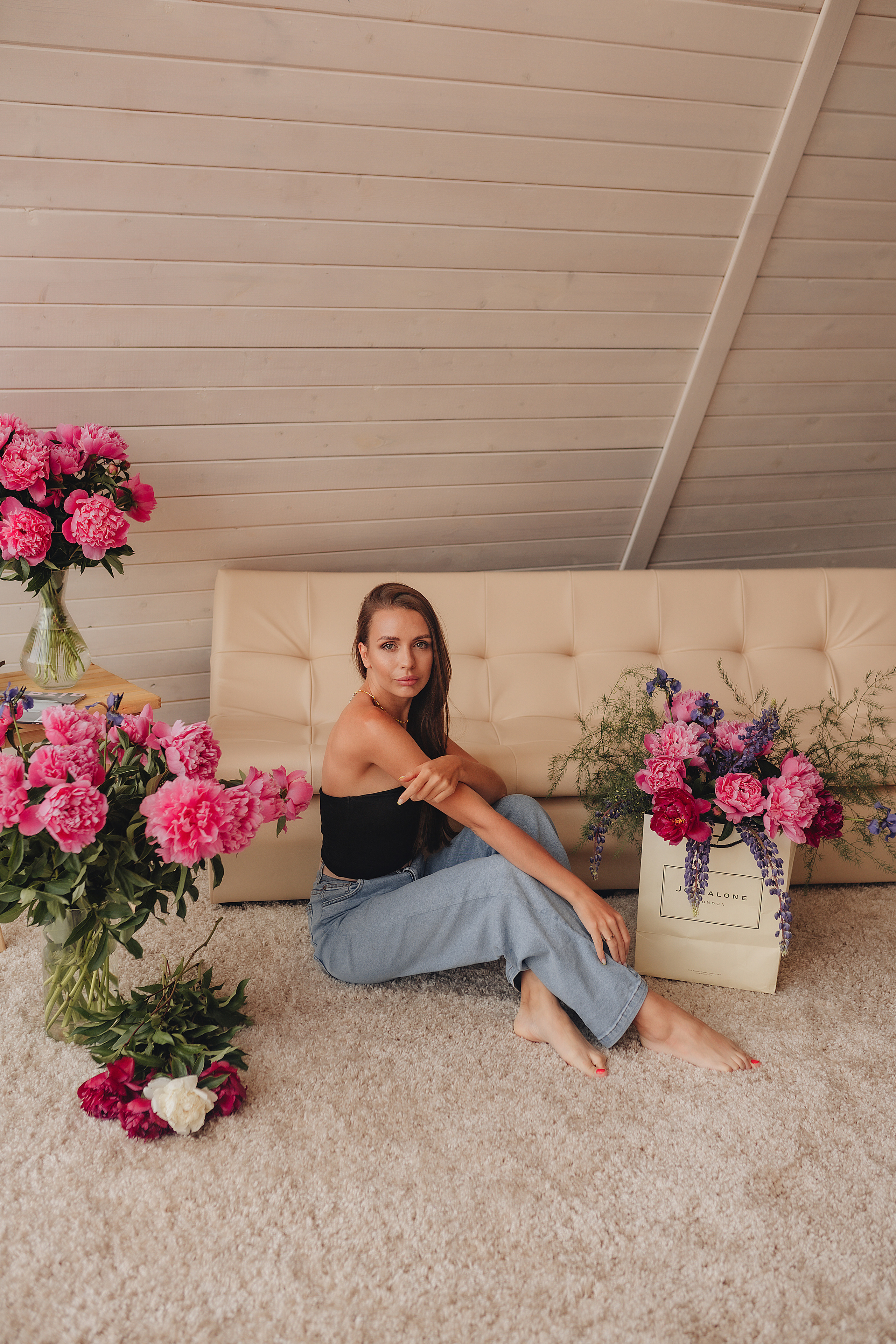 Юлия | Фотодень с пионами. Фотограф Карина Шмулёва. Воронеж и область