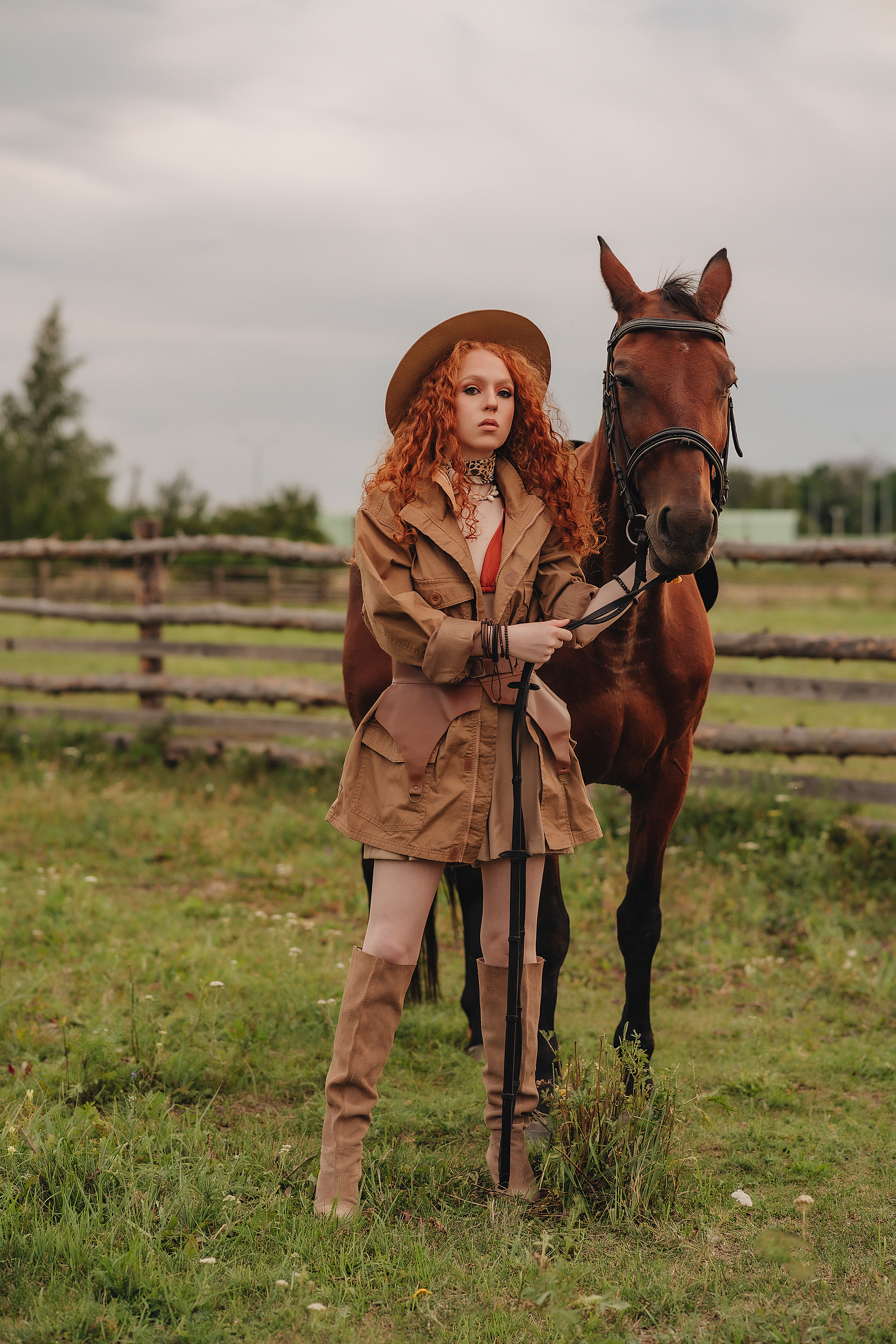 Варвара | Фотопроект в Farm&Village. Фотограф Карина Шмулёва. Воронеж и область