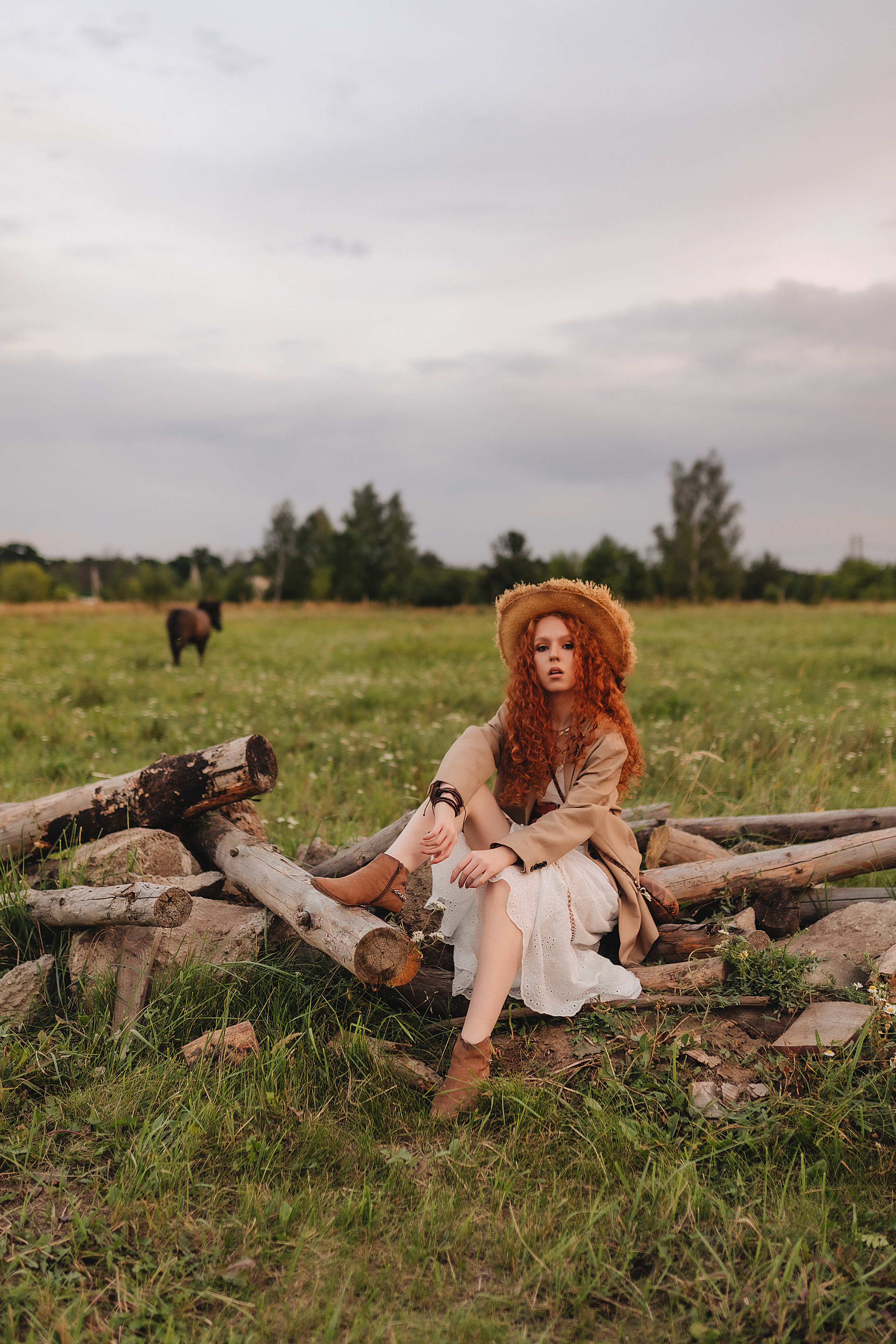 Варвара | Фотопроект в Farm&Village. Фотограф Карина Шмулёва. Воронеж и область