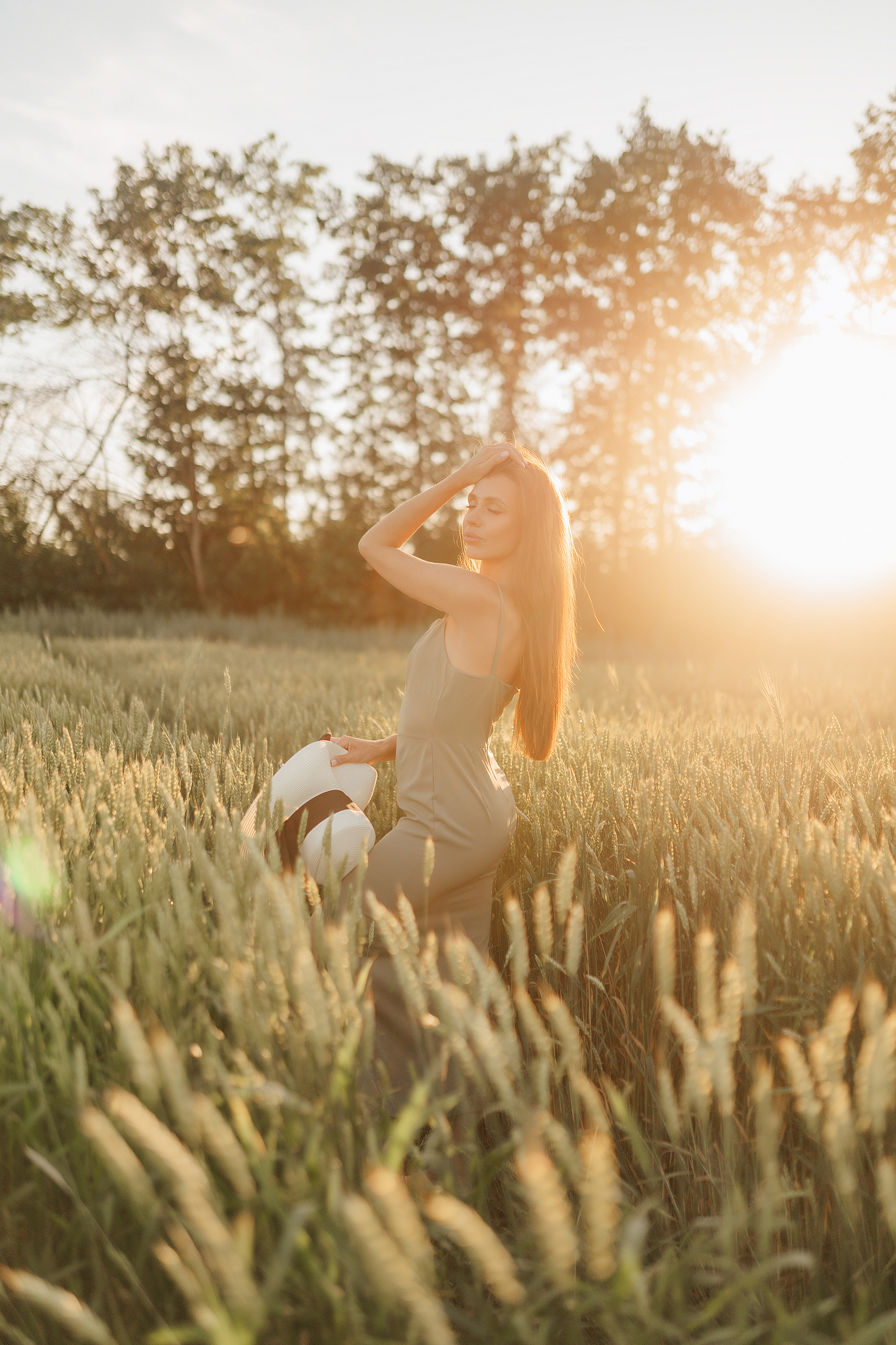 Юлия | Съёмка в колосках. Фотограф Карина Шмулёва. Воронеж и область