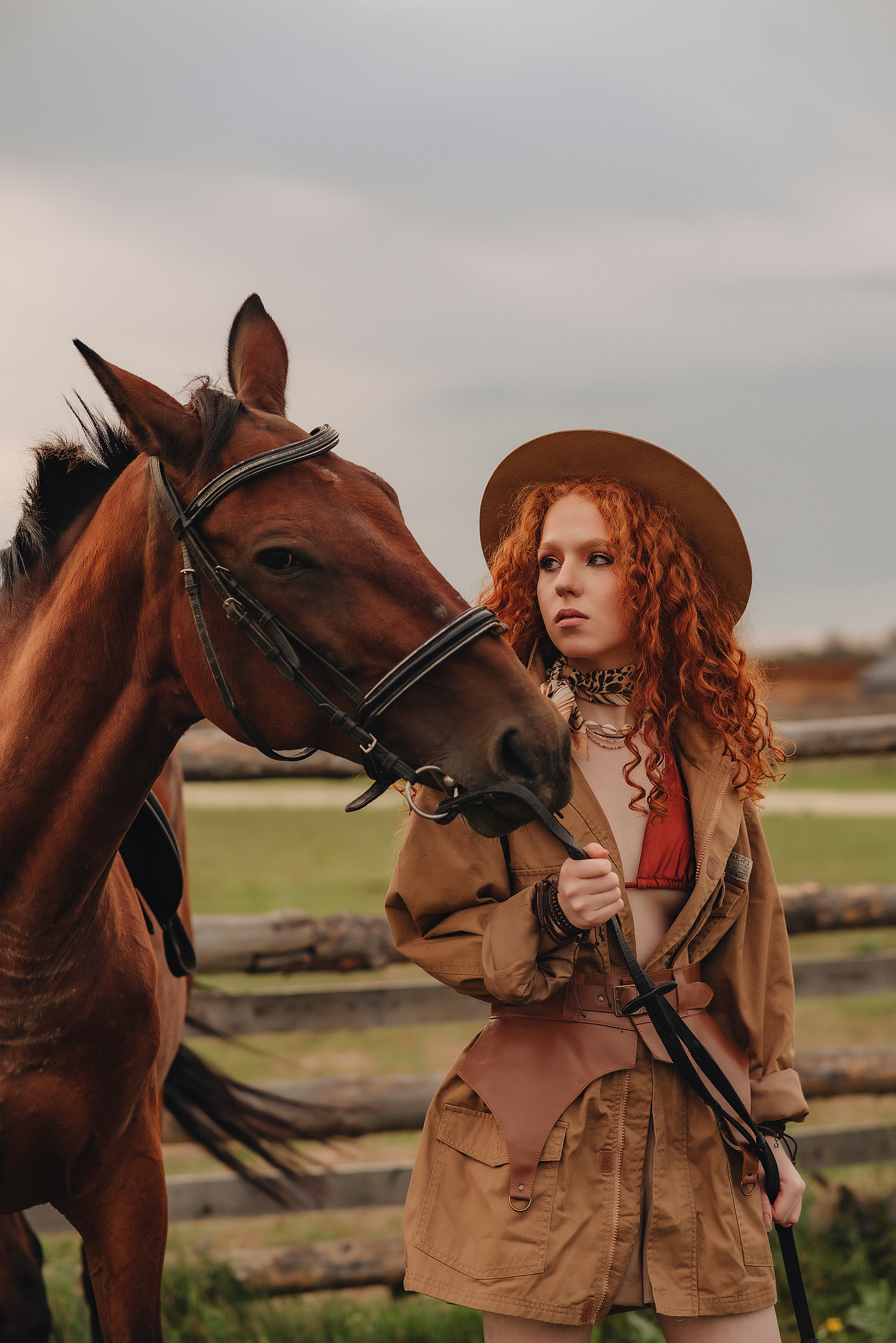 Варвара | Фотопроект в Farm&Village. Фотограф Карина Шмулёва. Воронеж и область