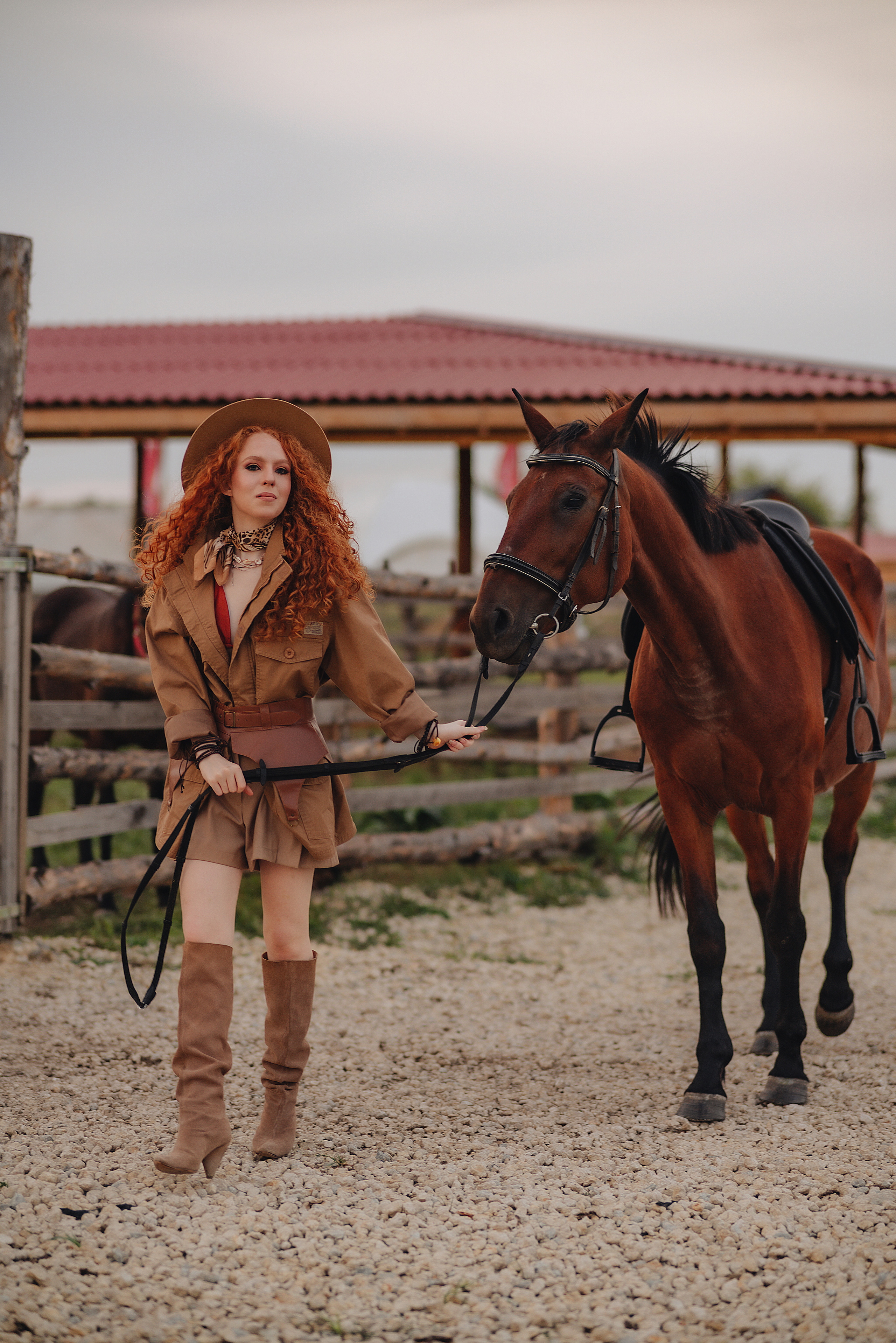 Варвара | Фотопроект в Farm&Village. Фотограф Карина Шмулёва. Воронеж и область