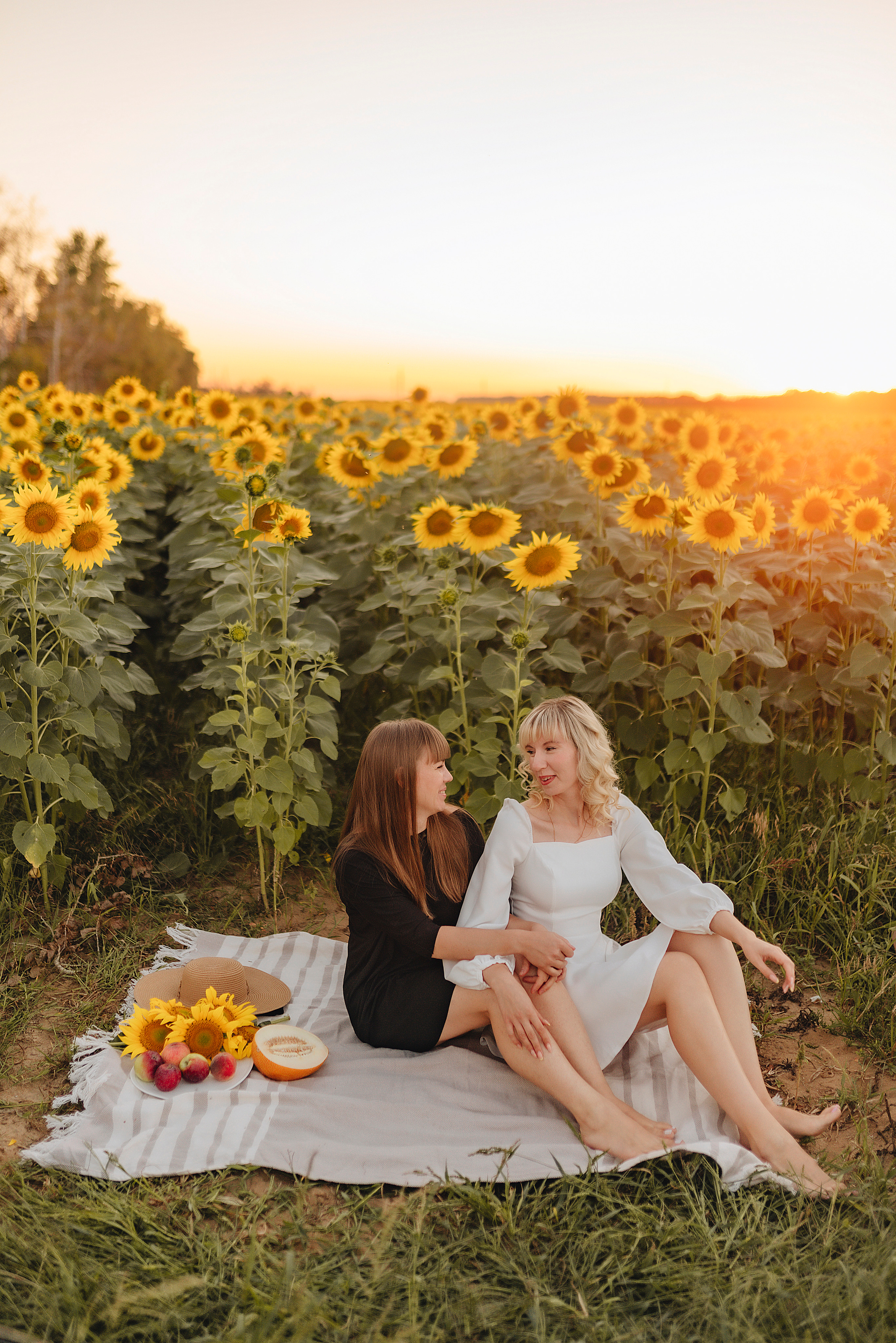 Анастасия | Съёмка в подсолнухах. Фотограф Карина Шмулёва. Воронеж и область