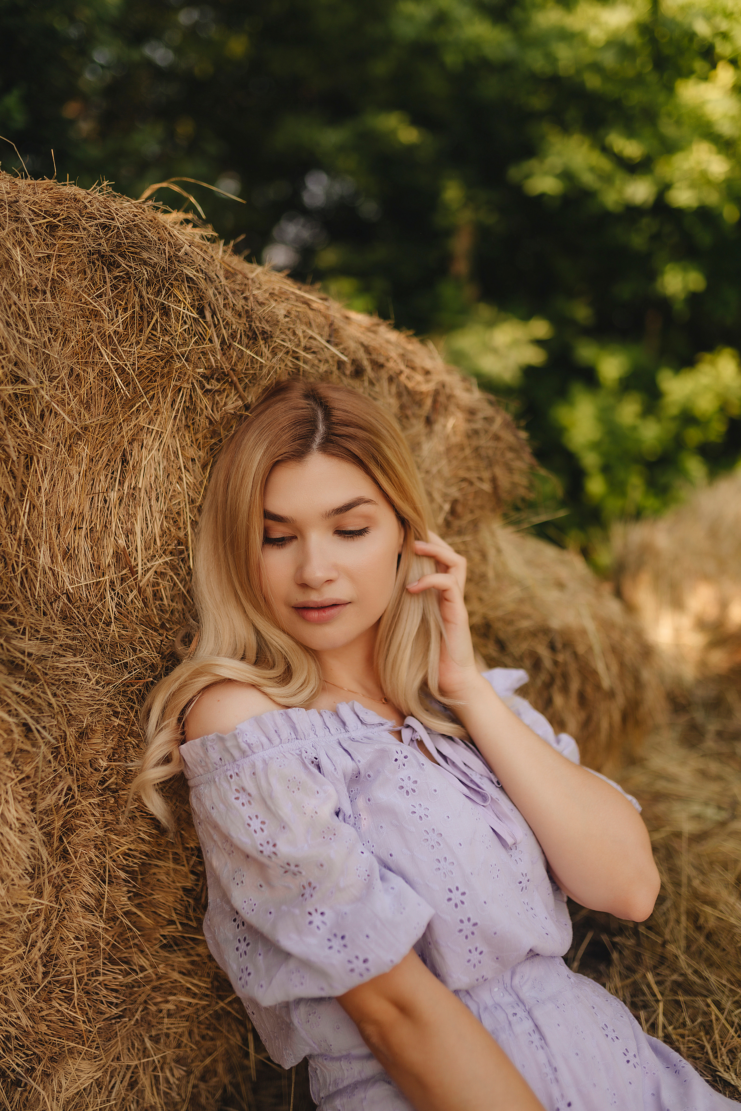 Алина | Лавандовое поле. Фотограф Карина Шмулёва. Воронеж и область