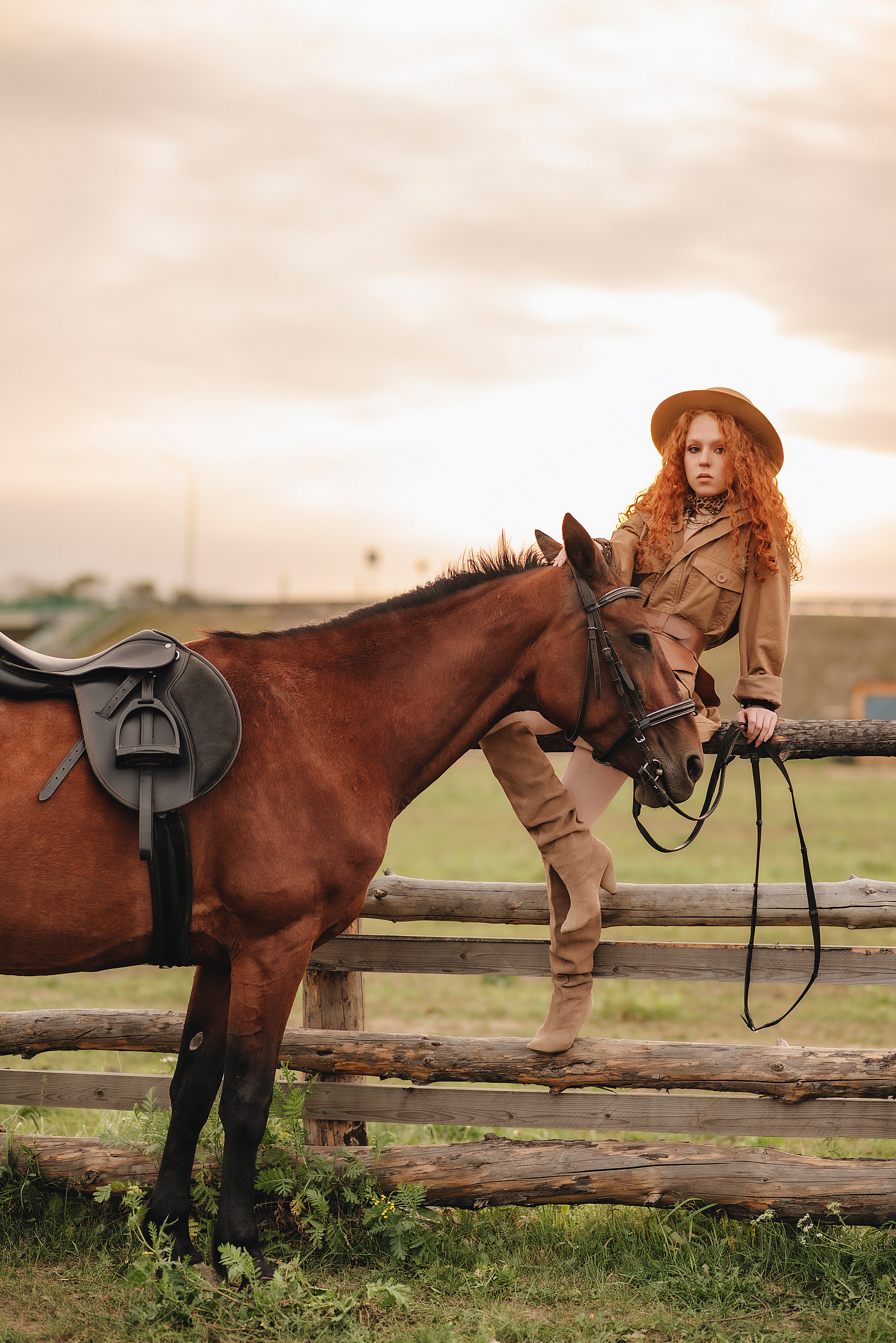 Варвара | Фотопроект в Farm&Village. Фотограф Карина Шмулёва. Воронеж и область