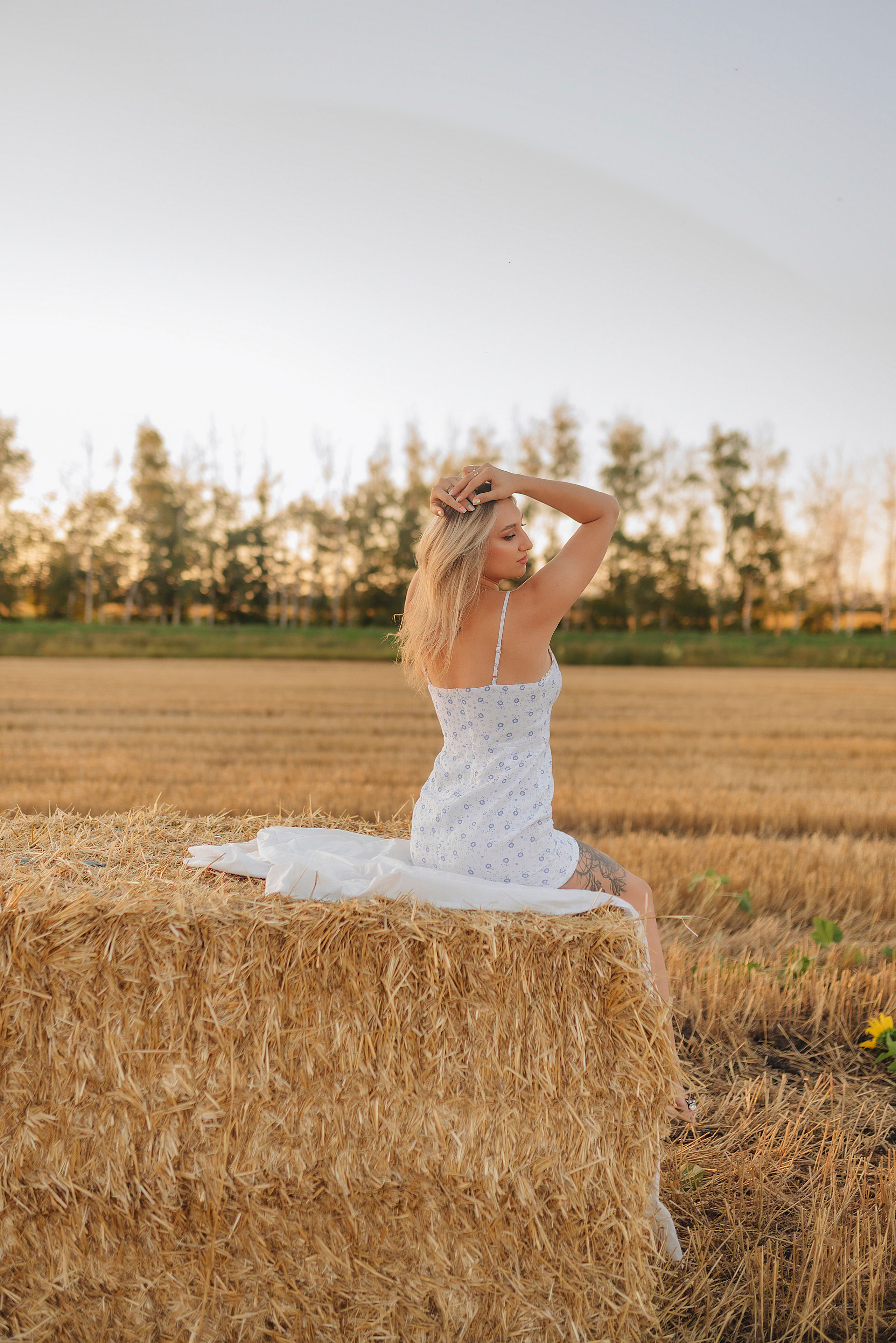 Олеся | Съемка с подсолнухами. Фотограф Карина Шмулёва. Воронеж и область