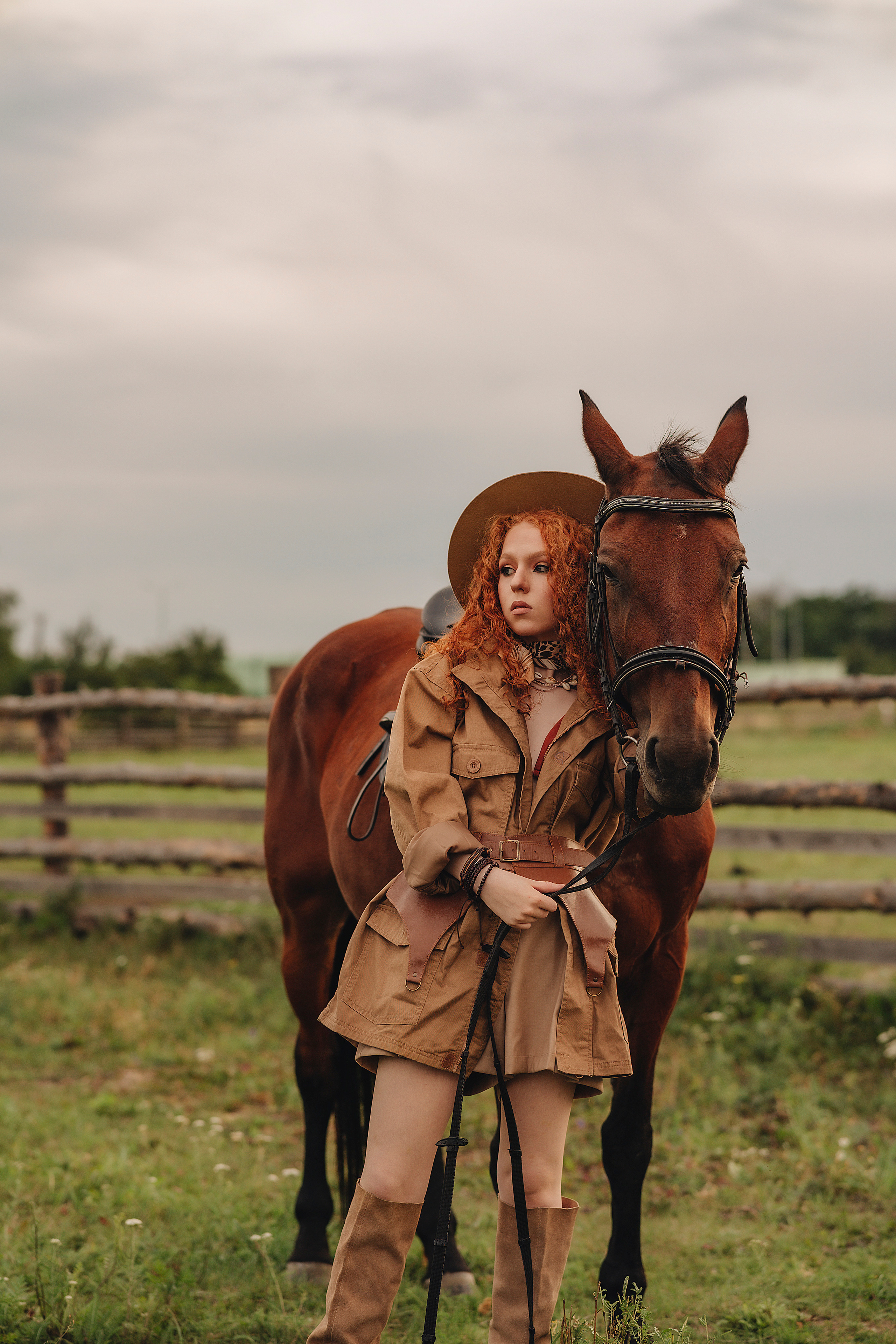 Варвара | Фотопроект в Farm&Village. Фотограф Карина Шмулёва. Воронеж и область