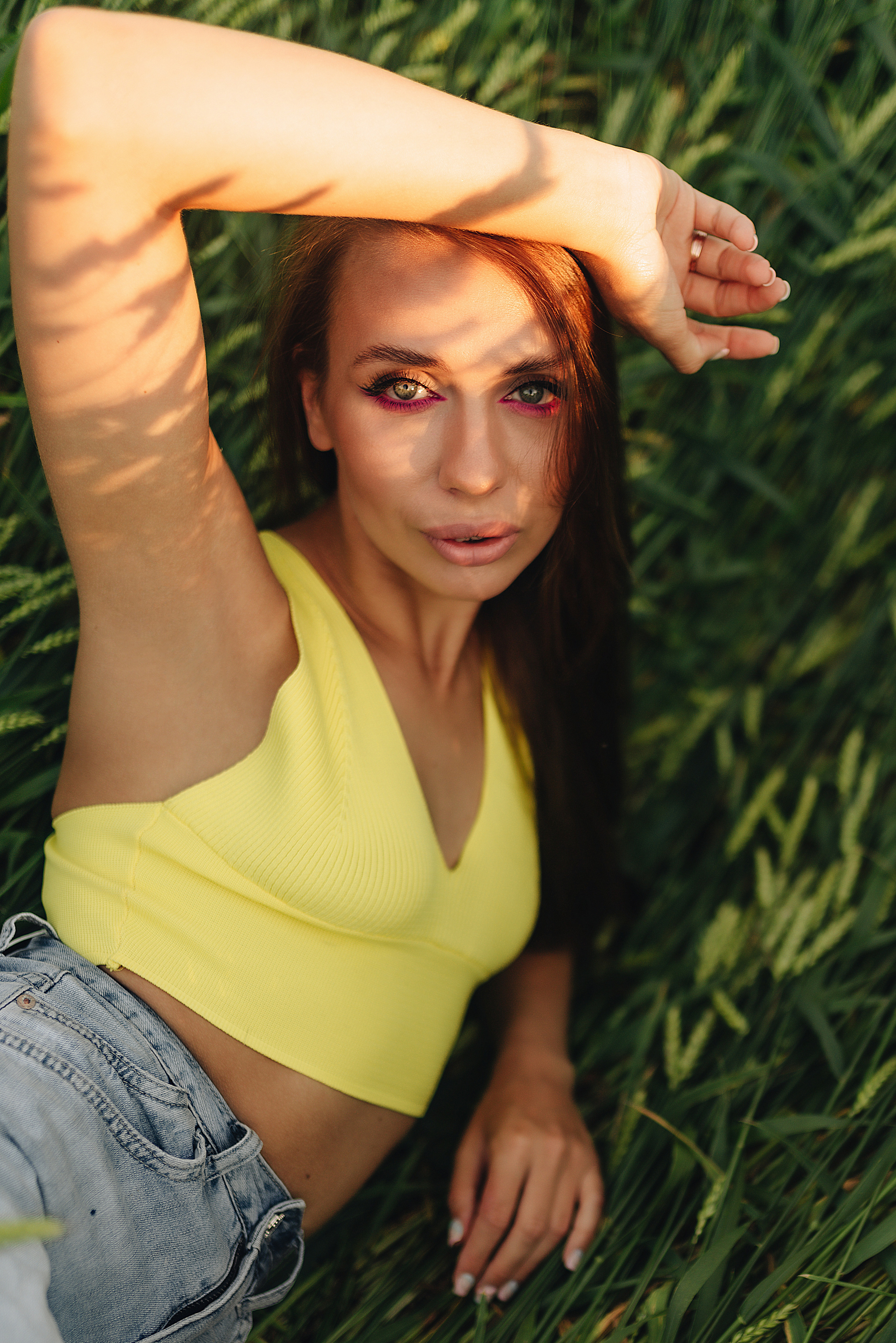 Юлия | Съёмка в колосках. Фотограф Карина Шмулёва. Воронеж и область