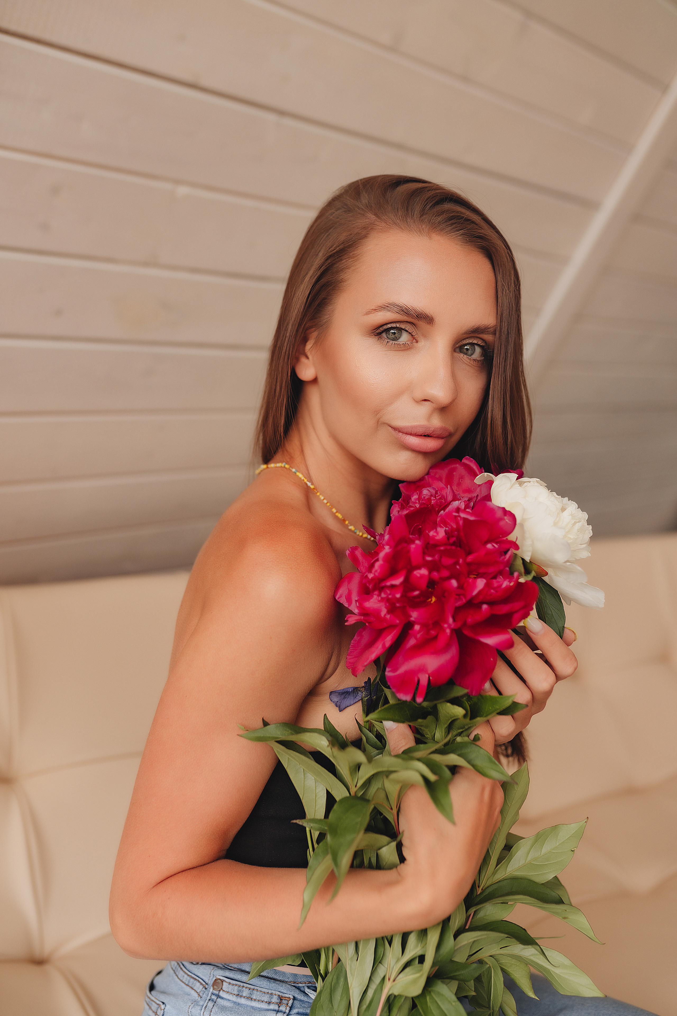 Юлия | Фотодень с пионами. Фотограф Карина Шмулёва. Воронеж и область