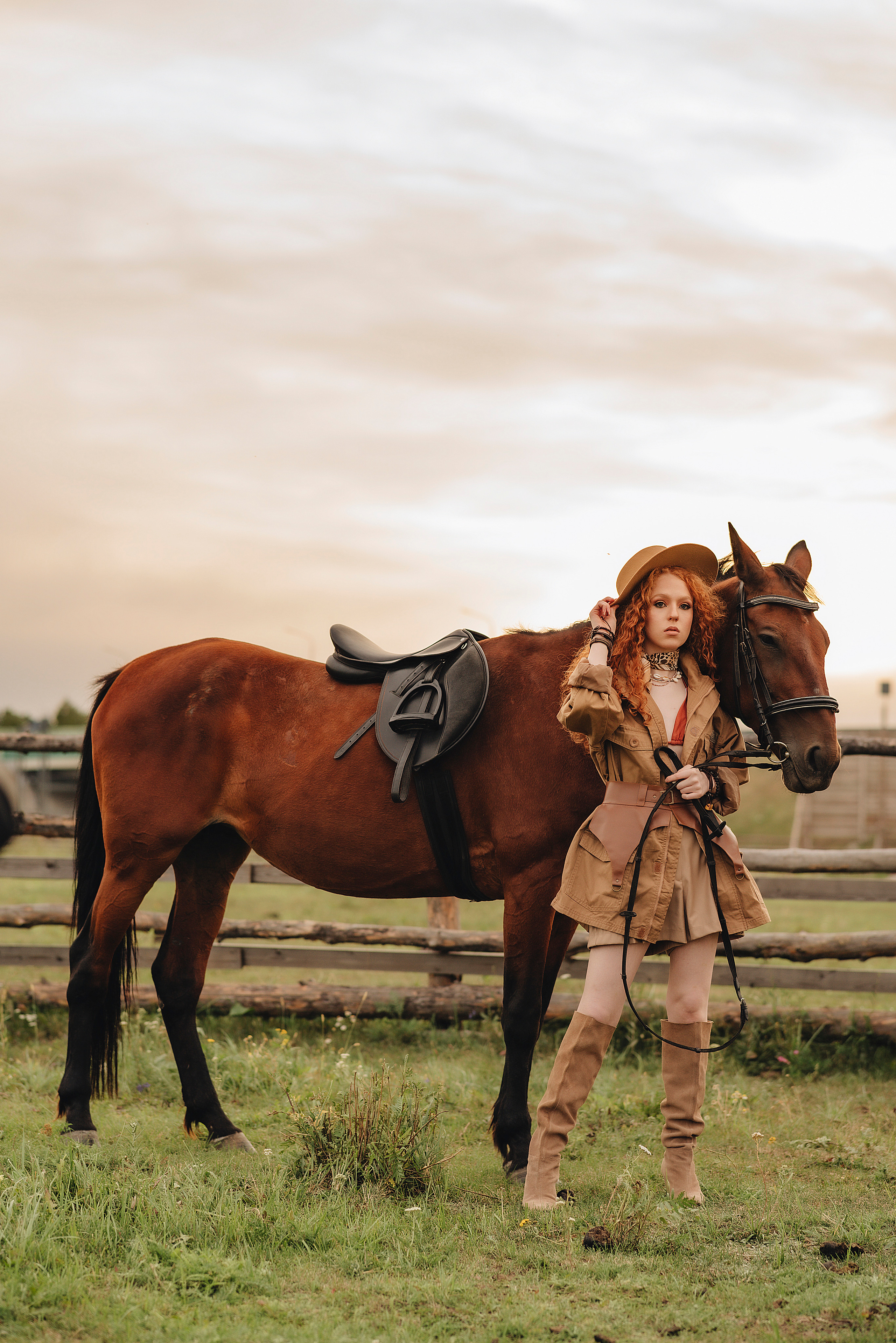 Варвара | Фотопроект в Farm&Village. Фотограф Карина Шмулёва. Воронеж и область