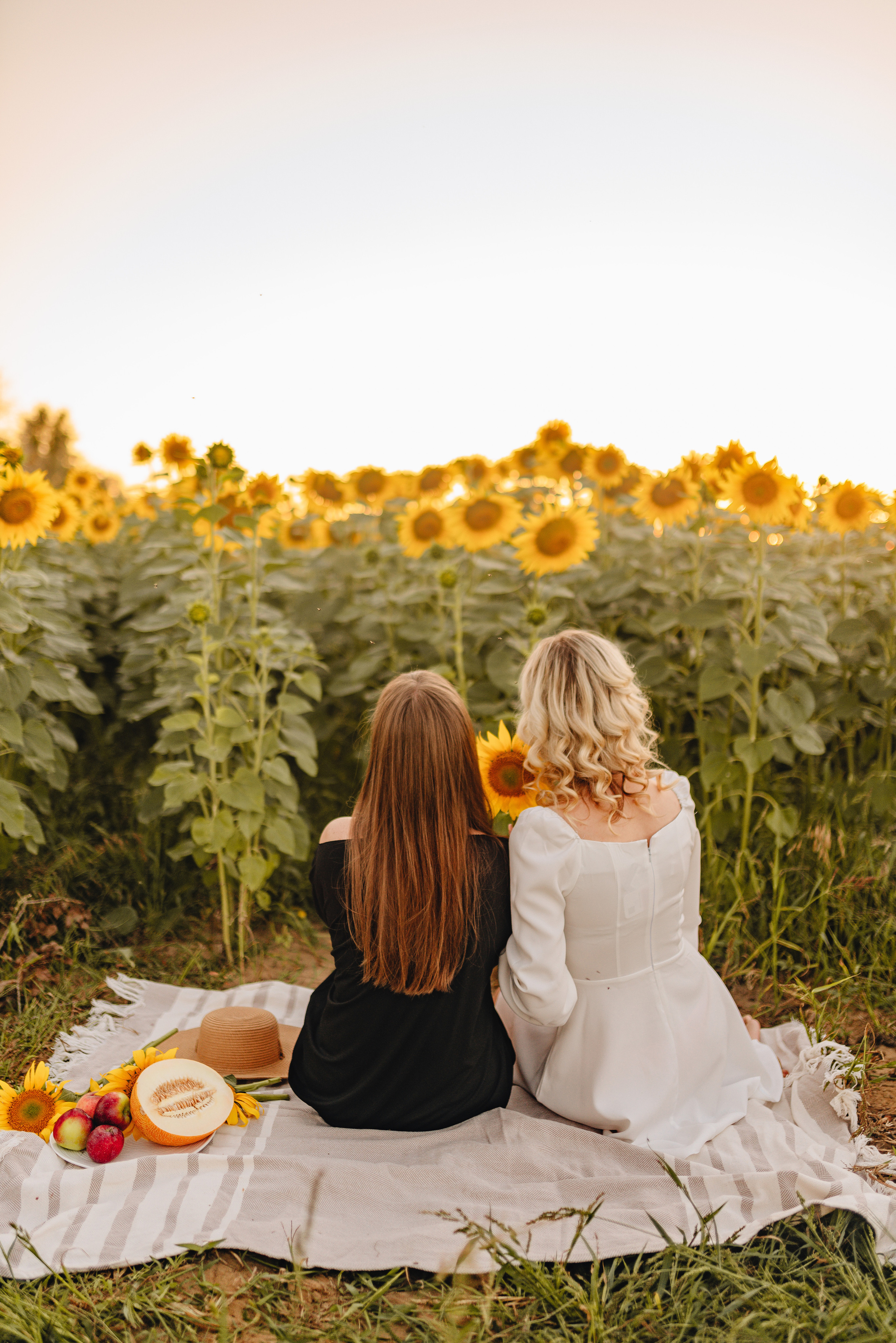 Анастасия | Съёмка в подсолнухах. Фотограф Карина Шмулёва. Воронеж и область
