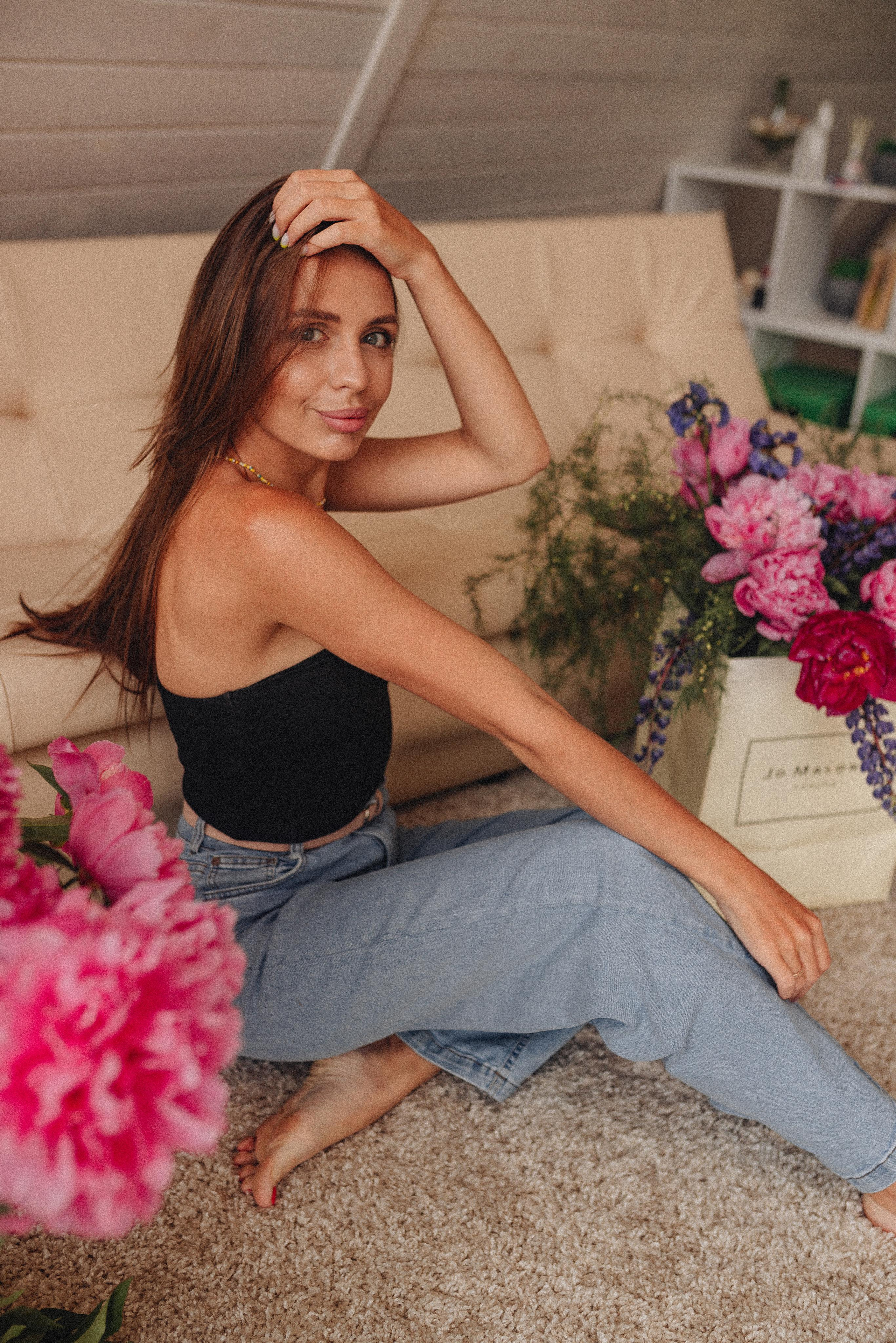 Юлия | Фотодень с пионами. Фотограф Карина Шмулёва. Воронеж и область