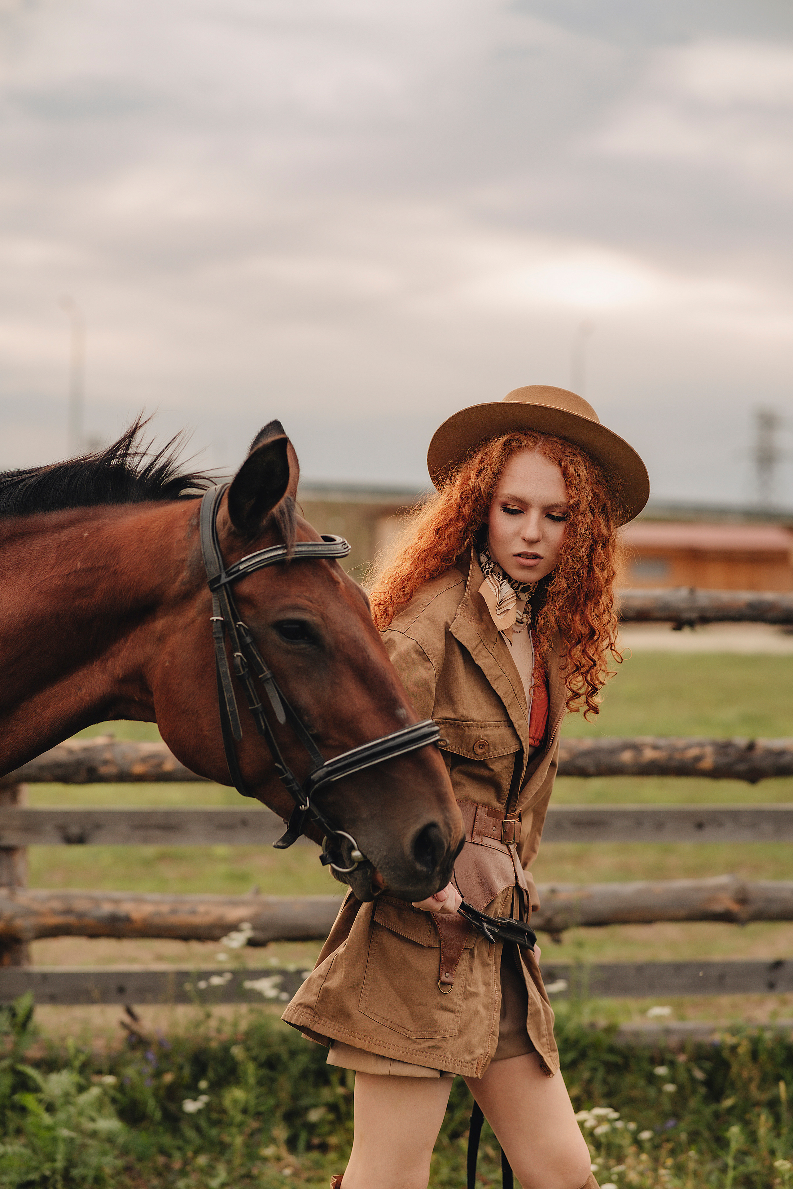 Варвара | Фотопроект в Farm&Village. Фотограф Карина Шмулёва. Воронеж и область