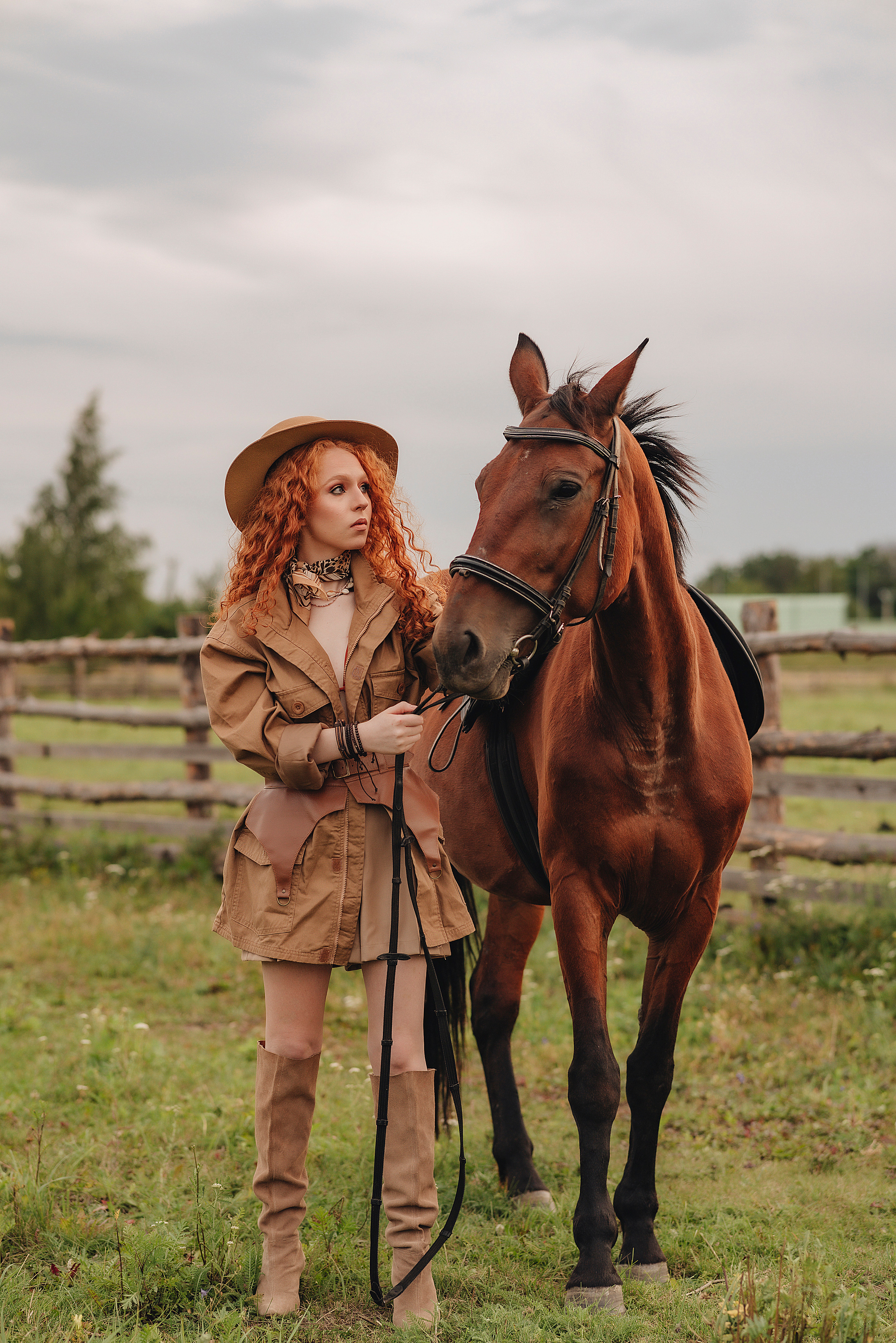 Варвара | Фотопроект в Farm&Village. Фотограф Карина Шмулёва. Воронеж и область