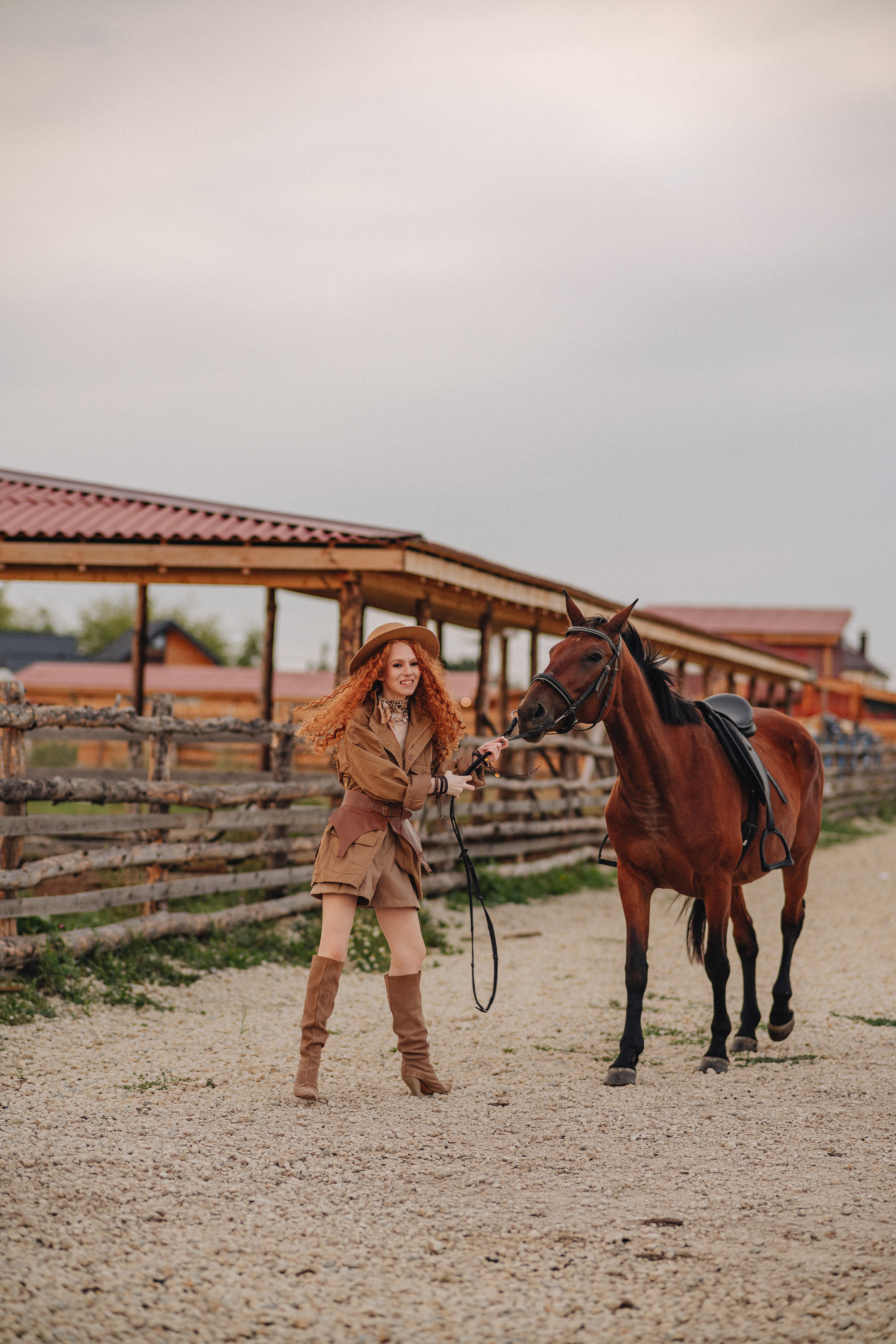 Варвара | Фотопроект в Farm&Village. Фотограф Карина Шмулёва. Воронеж и область