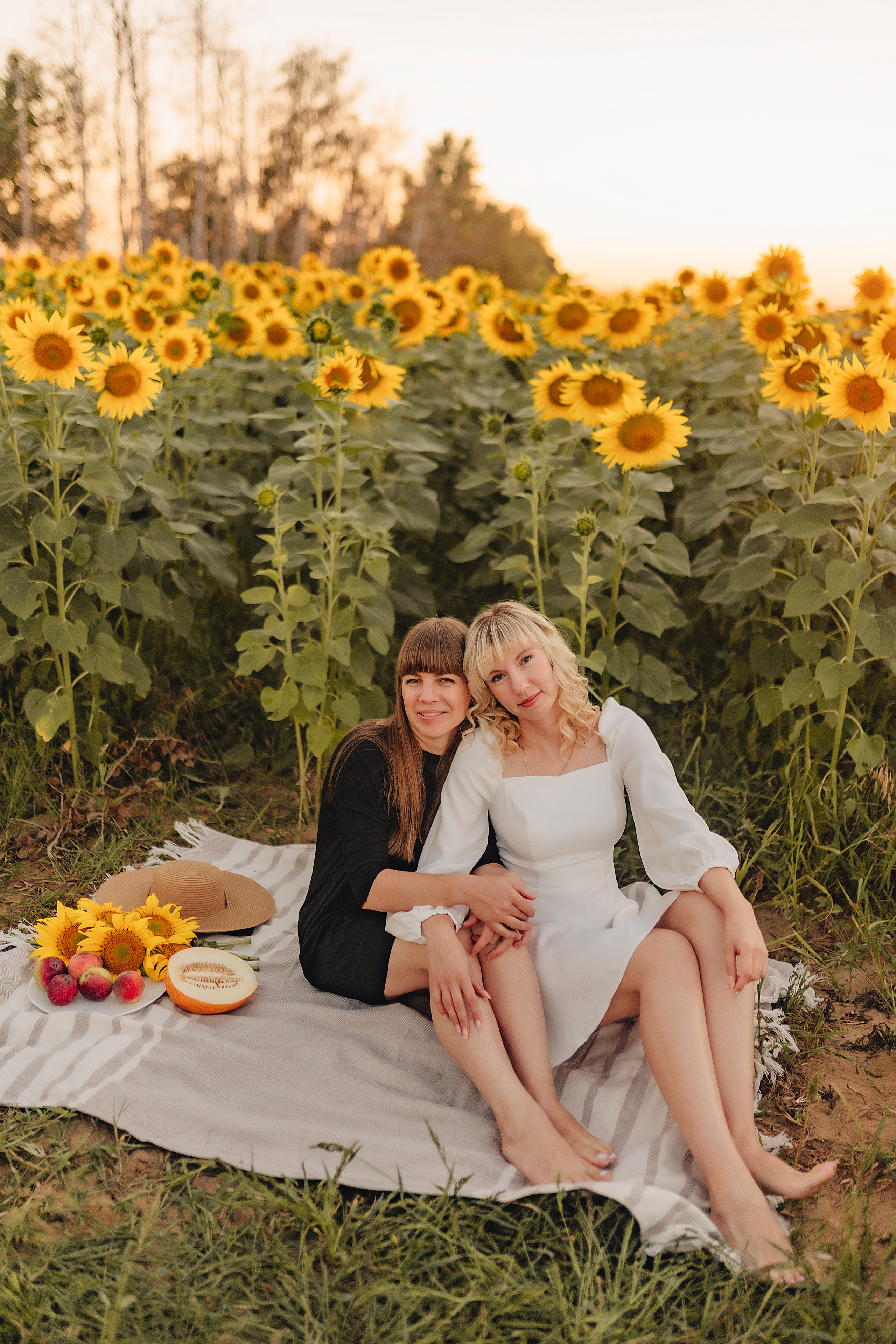 Анастасия | Съёмка в подсолнухах. Фотограф Карина Шмулёва. Воронеж и область