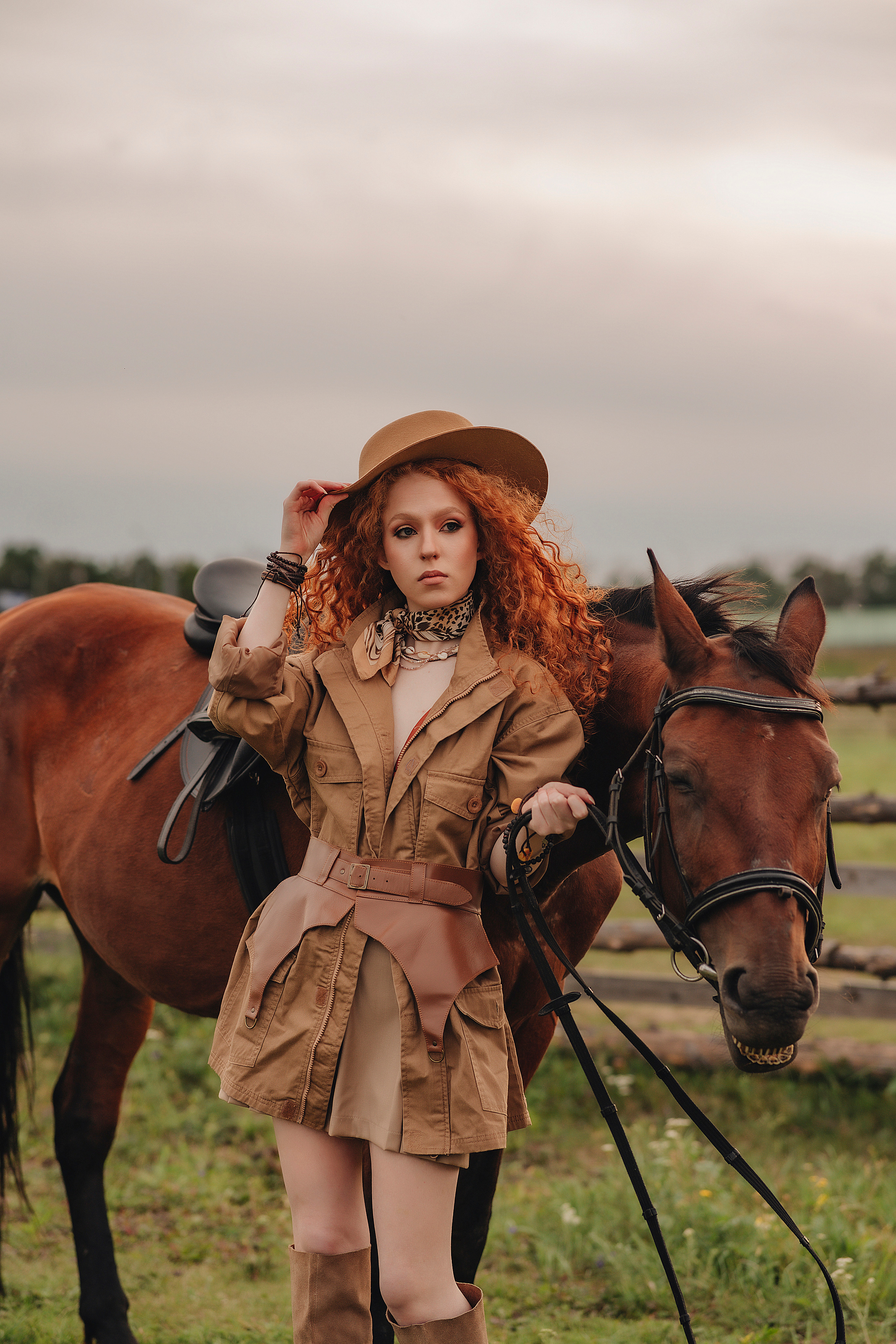 Варвара | Фотопроект в Farm&Village. Фотограф Карина Шмулёва. Воронеж и область