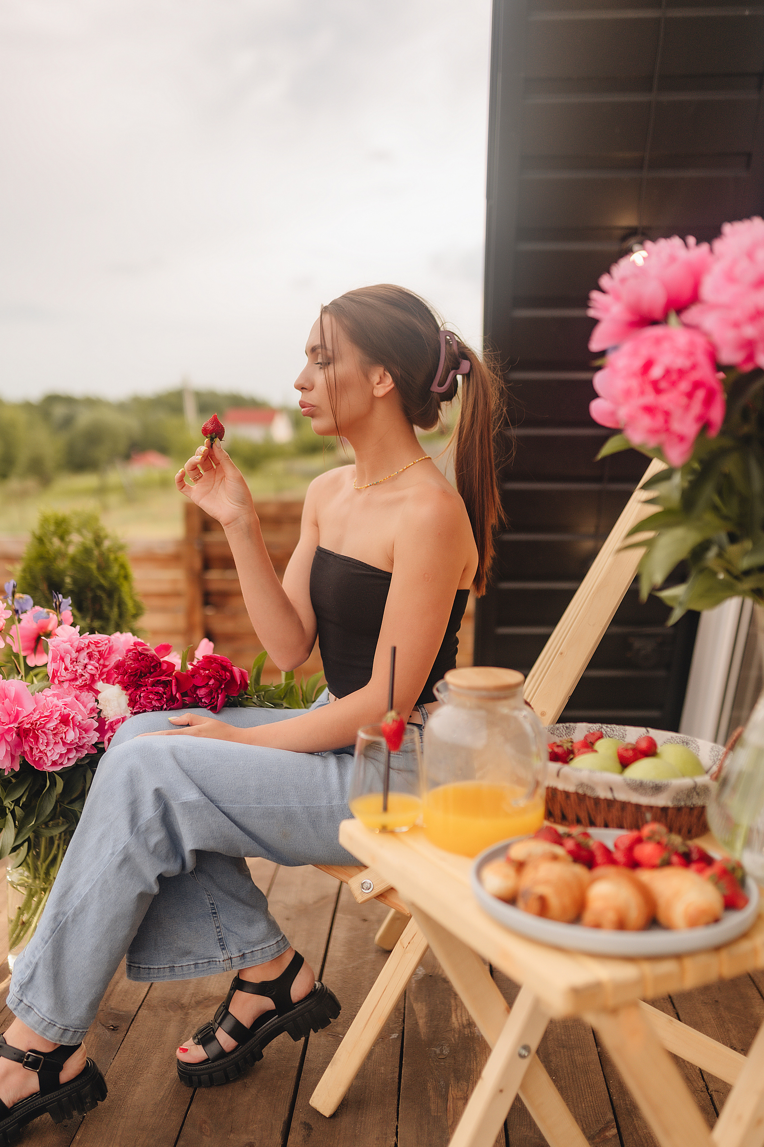 Юлия | Фотодень с пионами. Фотограф Карина Шмулёва. Воронеж и область