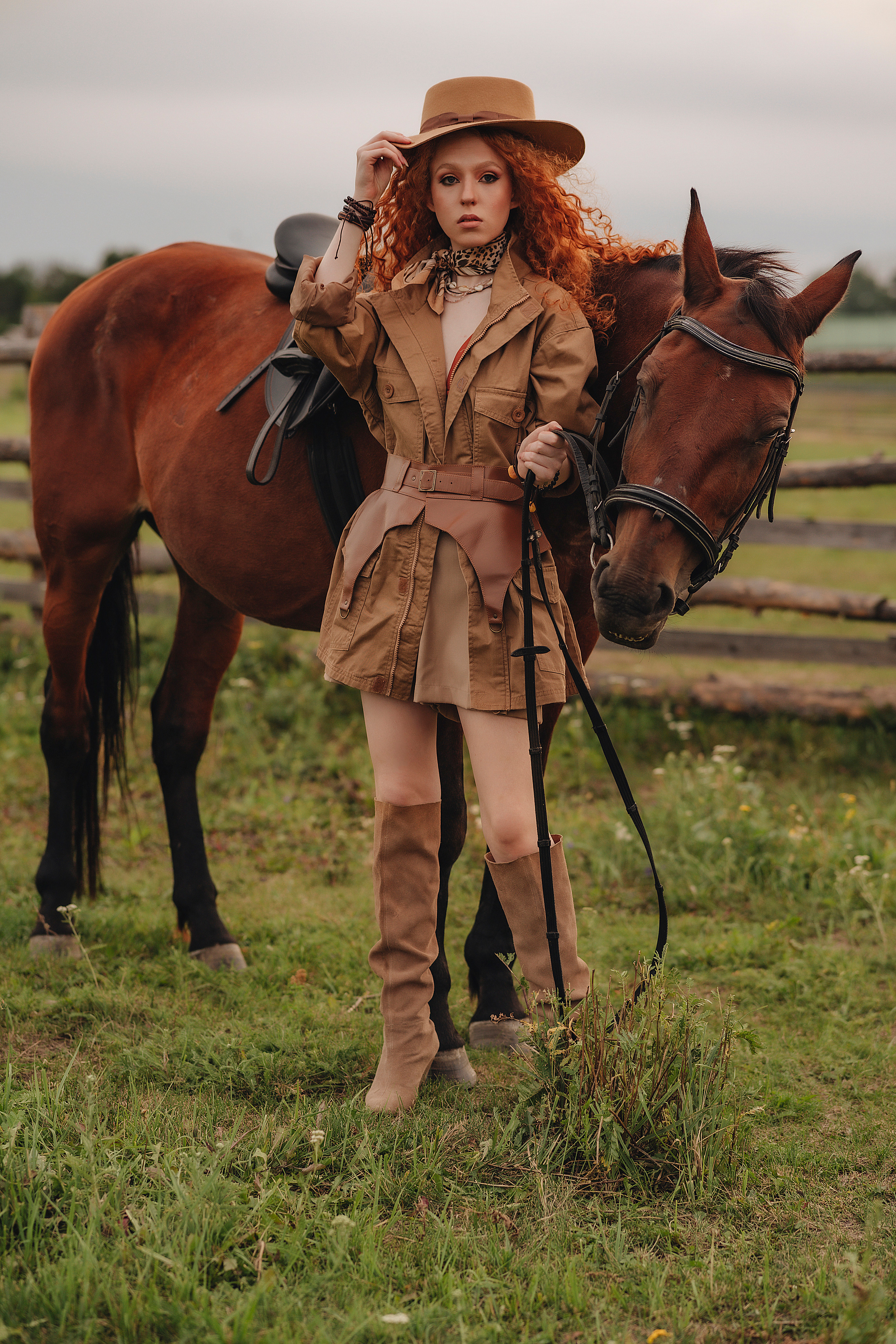 Варвара | Фотопроект в Farm&Village. Фотограф Карина Шмулёва. Воронеж и область