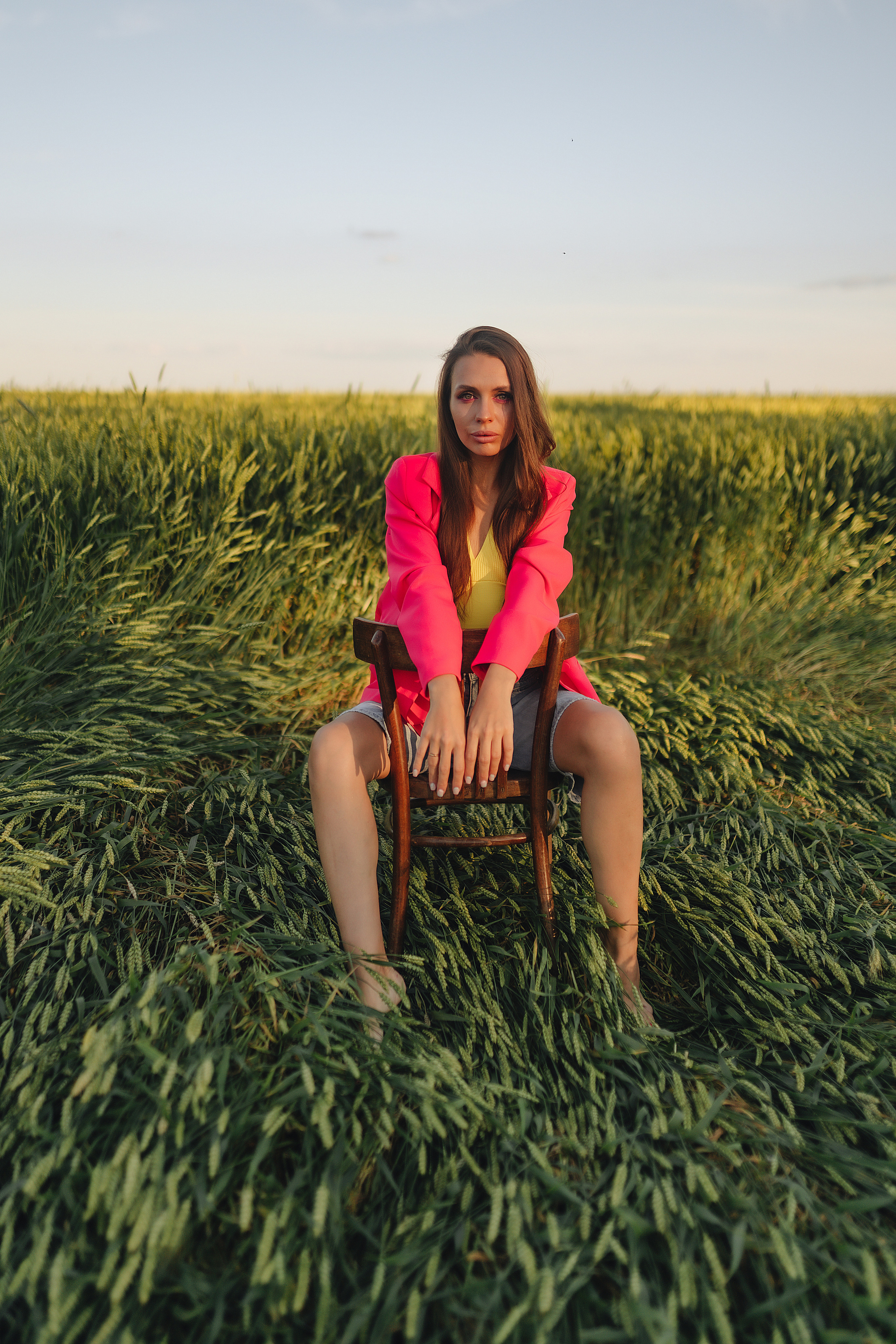 Юлия | Съёмка в колосках. Фотограф Карина Шмулёва. Воронеж и область