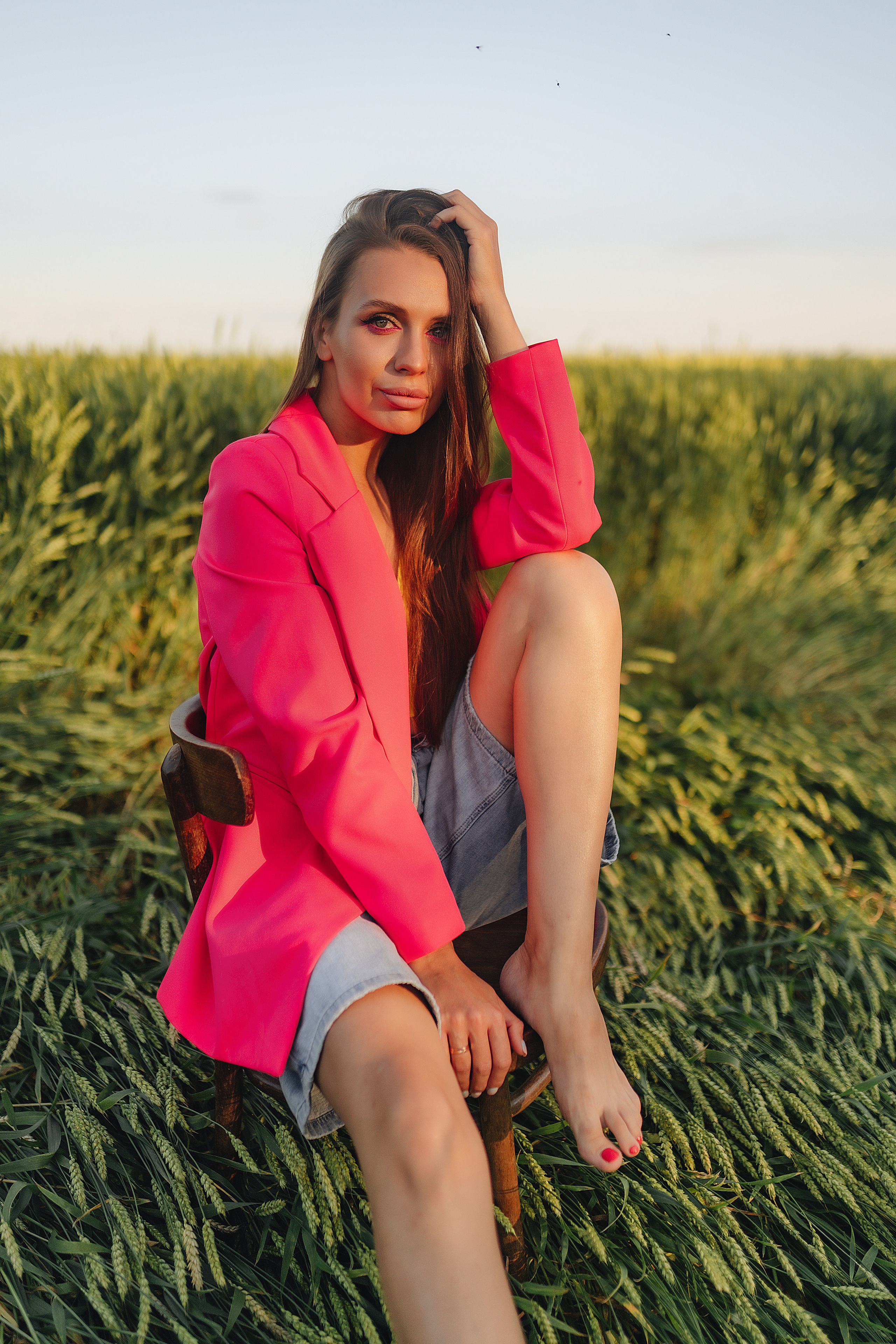 Юлия | Съёмка в колосках. Фотограф Карина Шмулёва. Воронеж и область