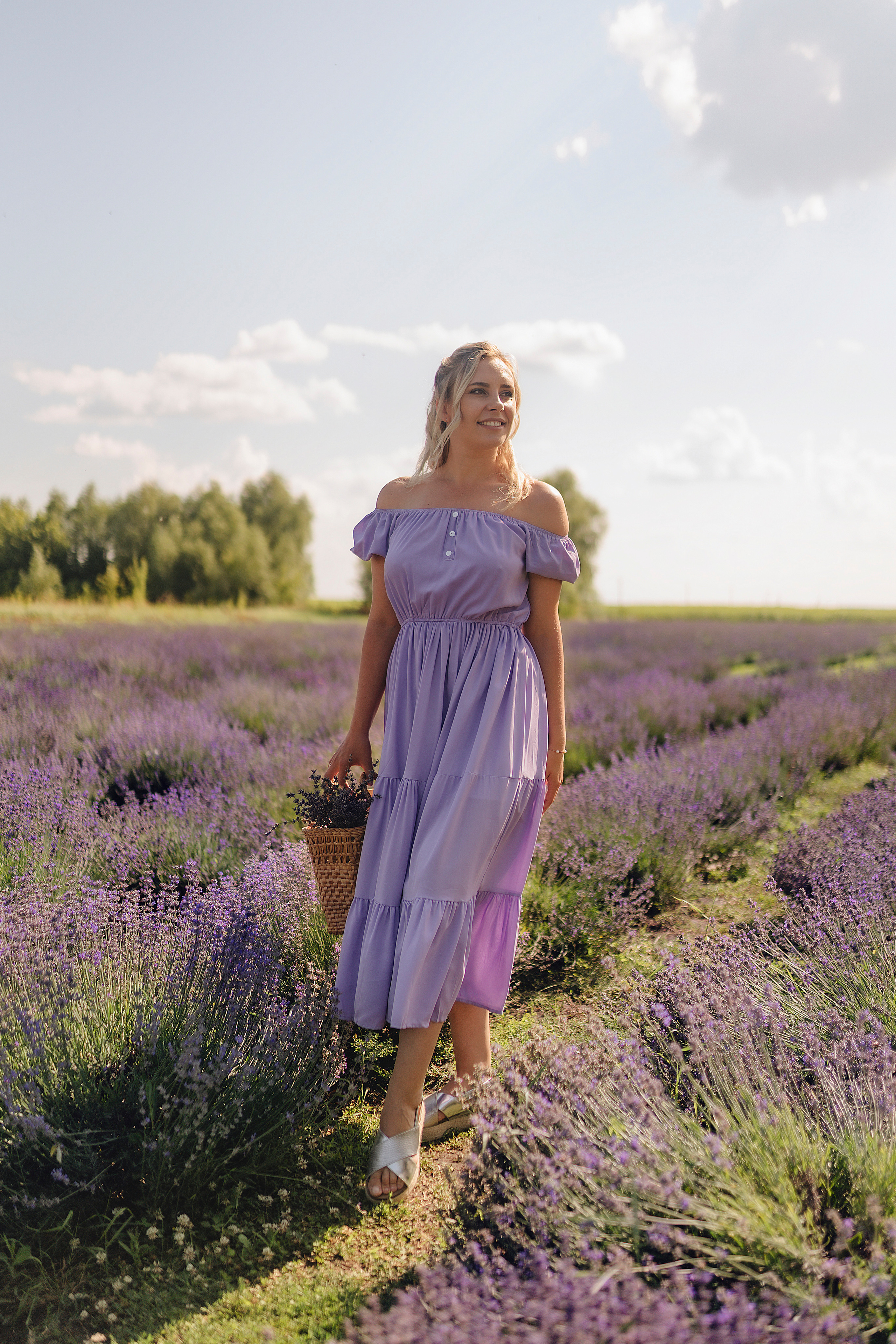 Дарья | Лавандовое поле. Фотограф Карина Шмулёва. Воронеж и область