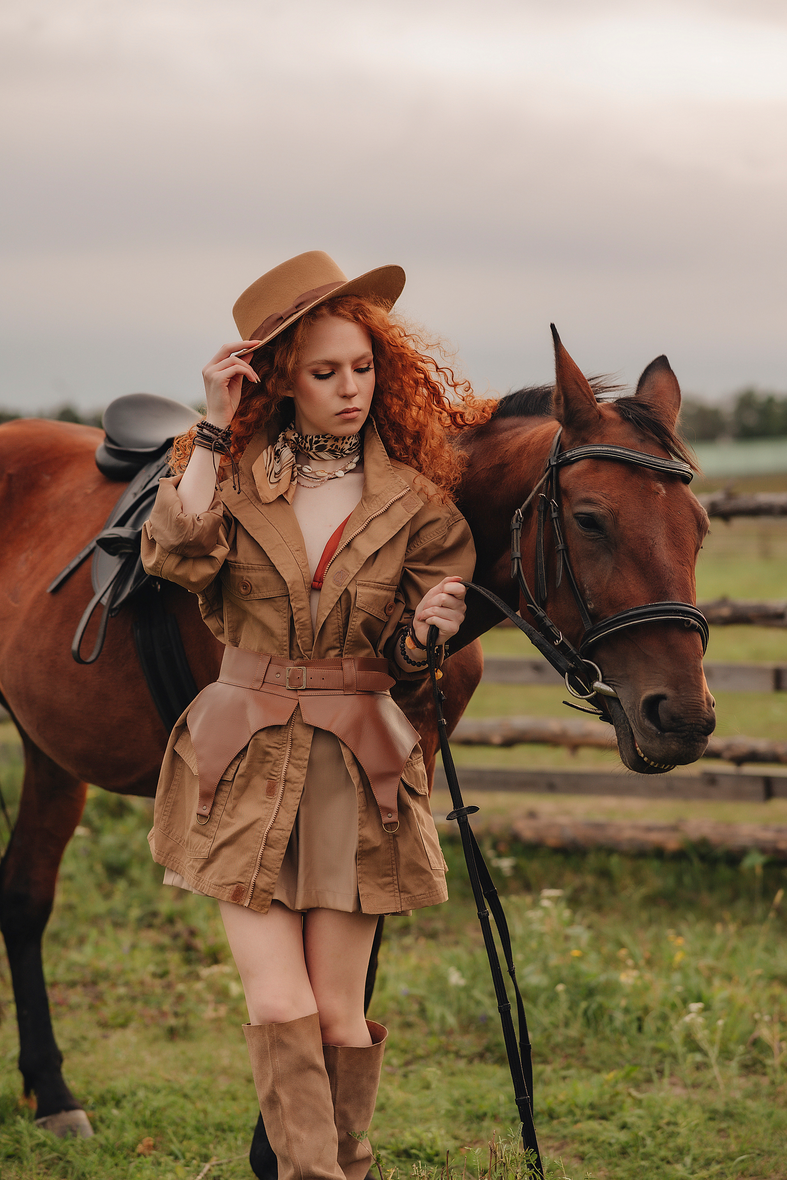 Варвара | Фотопроект в Farm&Village. Фотограф Карина Шмулёва. Воронеж и область