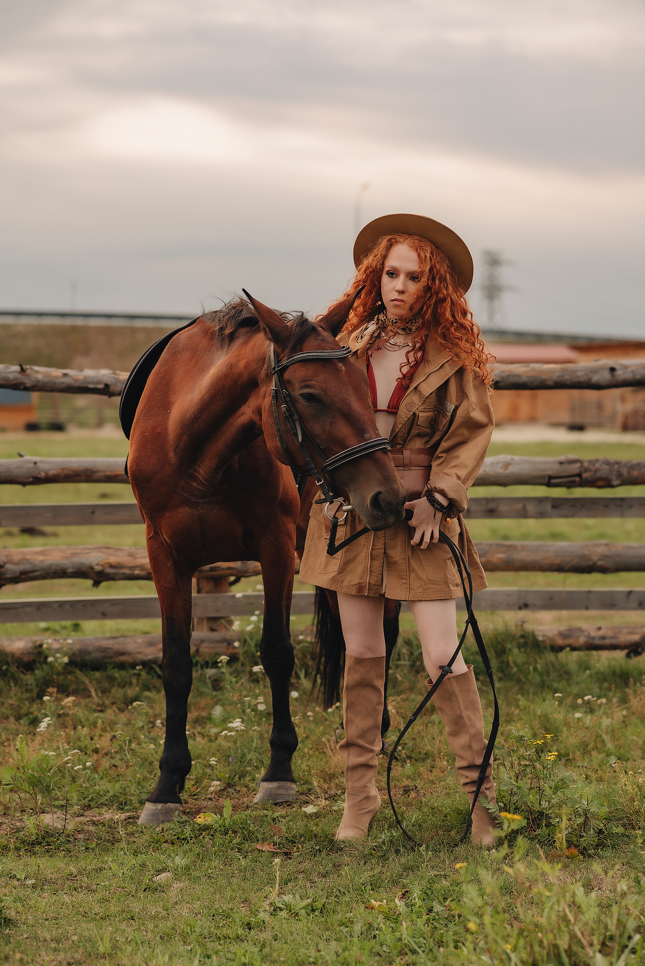 Варвара | Фотопроект в Farm&Village. Фотограф Карина Шмулёва. Воронеж и область