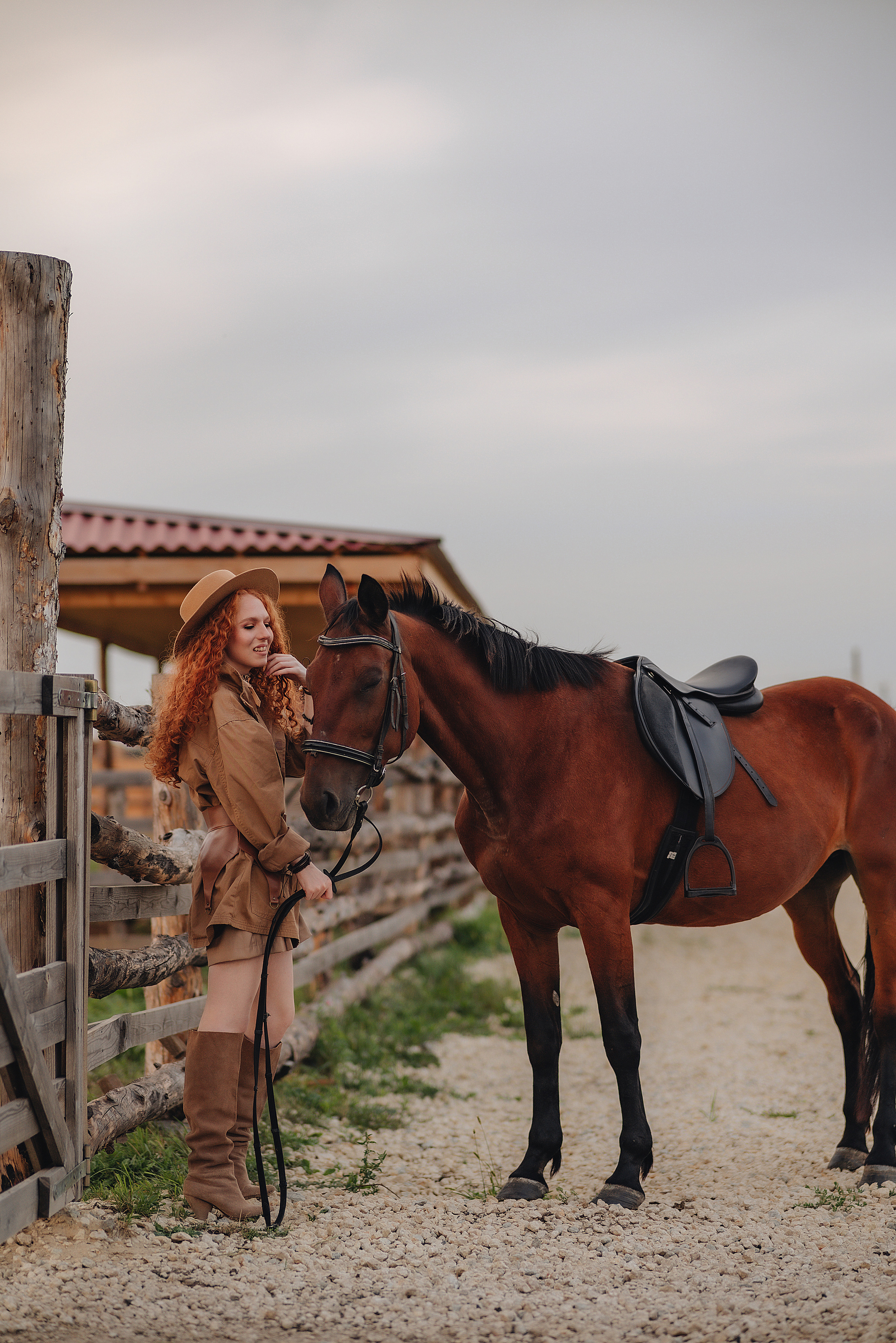 Варвара | Фотопроект в Farm&Village. Фотограф Карина Шмулёва. Воронеж и область