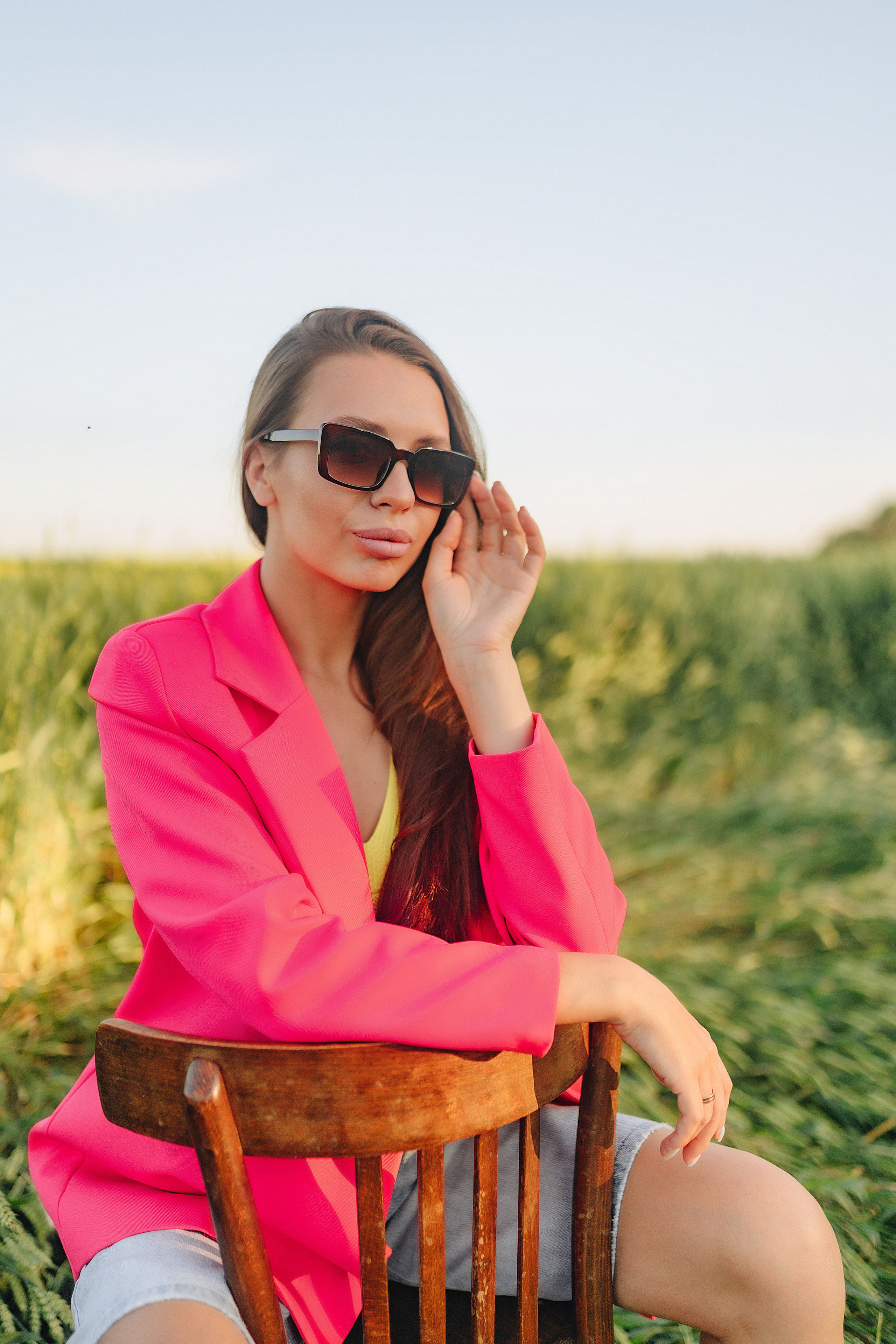 Юлия | Съёмка в колосках. Фотограф Карина Шмулёва. Воронеж и область