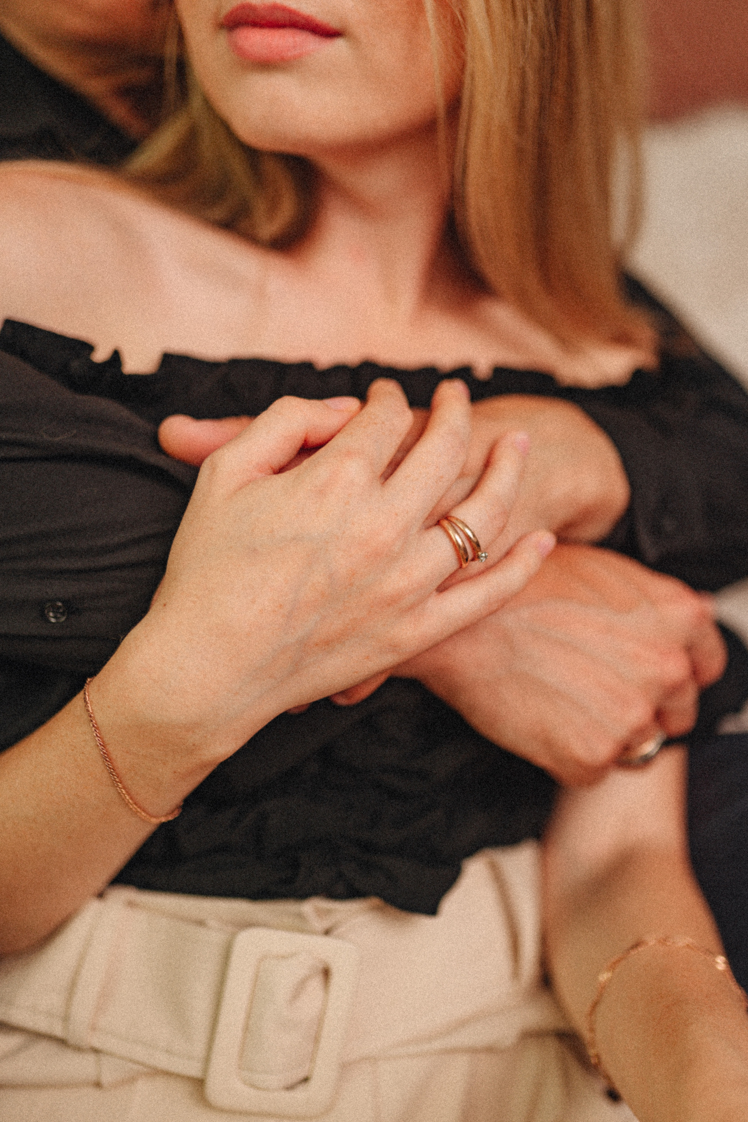 Кристина и Вадим | Съёмка в студии Portfolio. Фотограф Карина Шмулёва. Воронеж и область