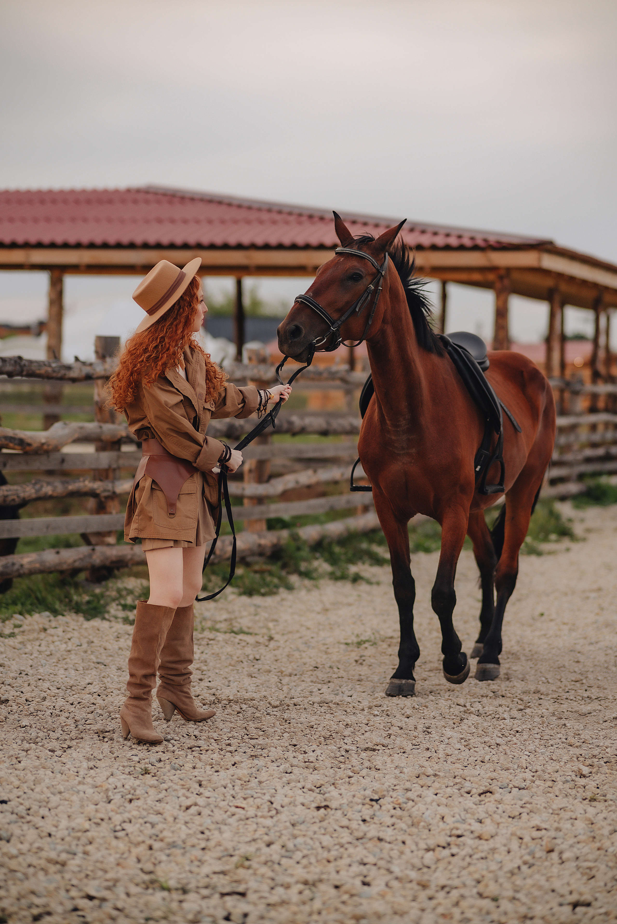 Варвара | Фотопроект в Farm&Village. Фотограф Карина Шмулёва. Воронеж и область
