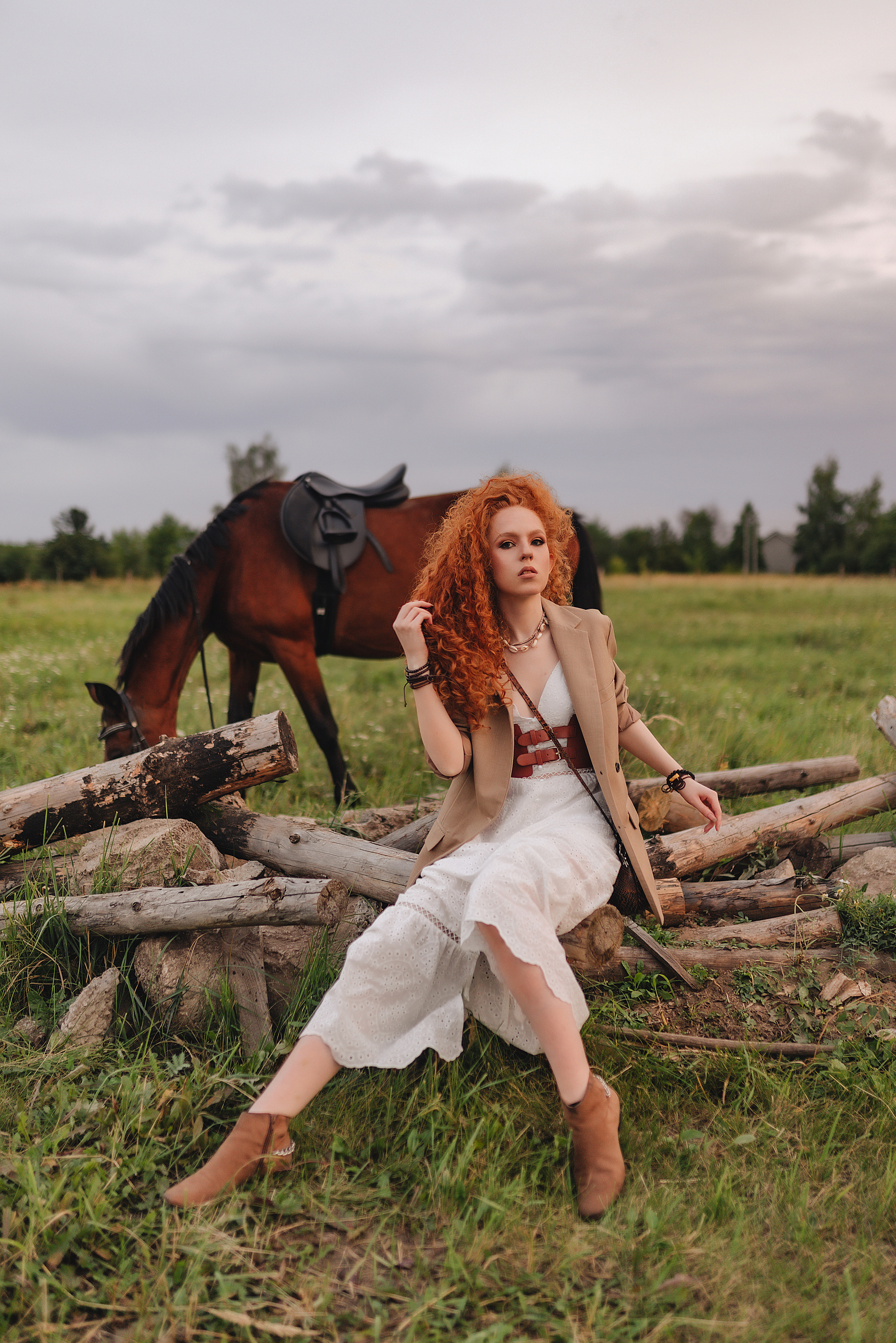 Варвара | Фотопроект в Farm&Village. Фотограф Карина Шмулёва. Воронеж и область