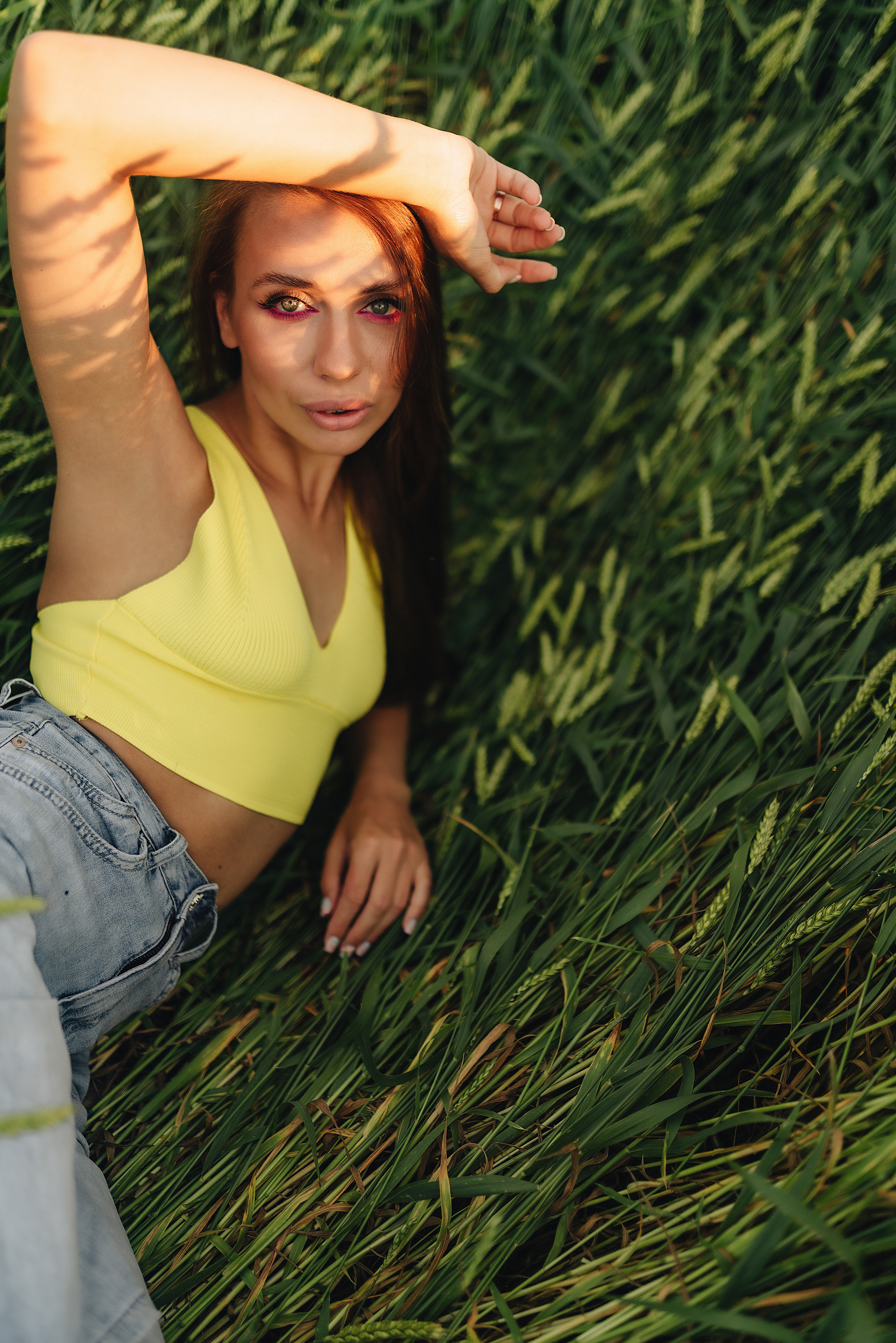 Юлия | Съёмка в колосках. Фотограф Карина Шмулёва. Воронеж и область