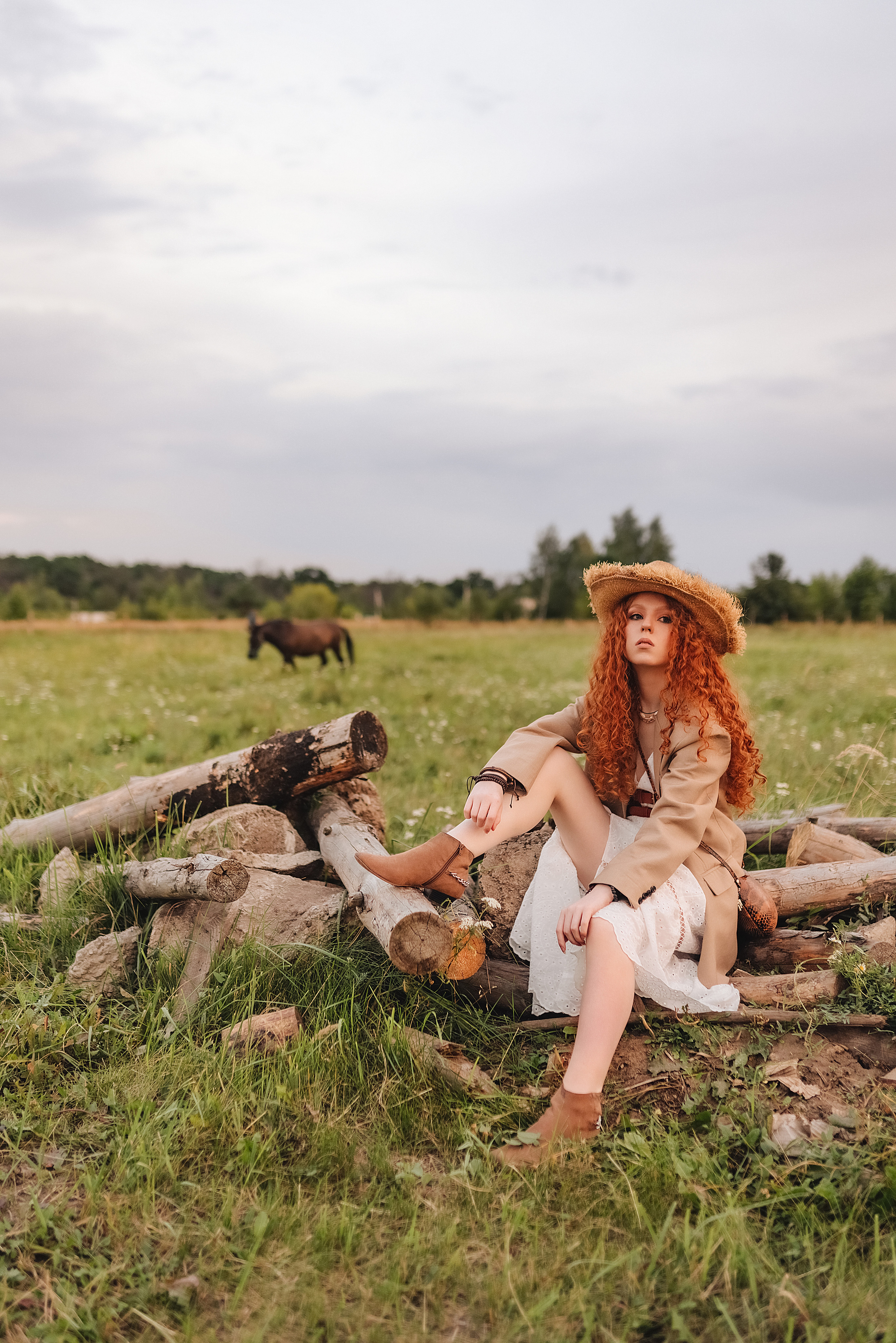 Варвара | Фотопроект в Farm&Village. Фотограф Карина Шмулёва. Воронеж и область