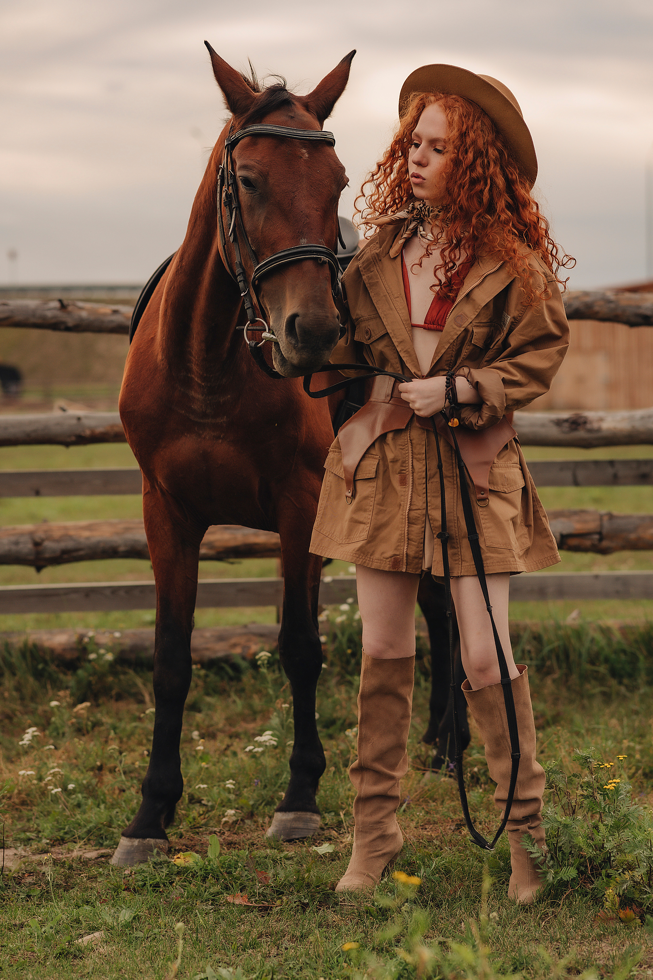 Варвара | Фотопроект в Farm&Village. Фотограф Карина Шмулёва. Воронеж и область