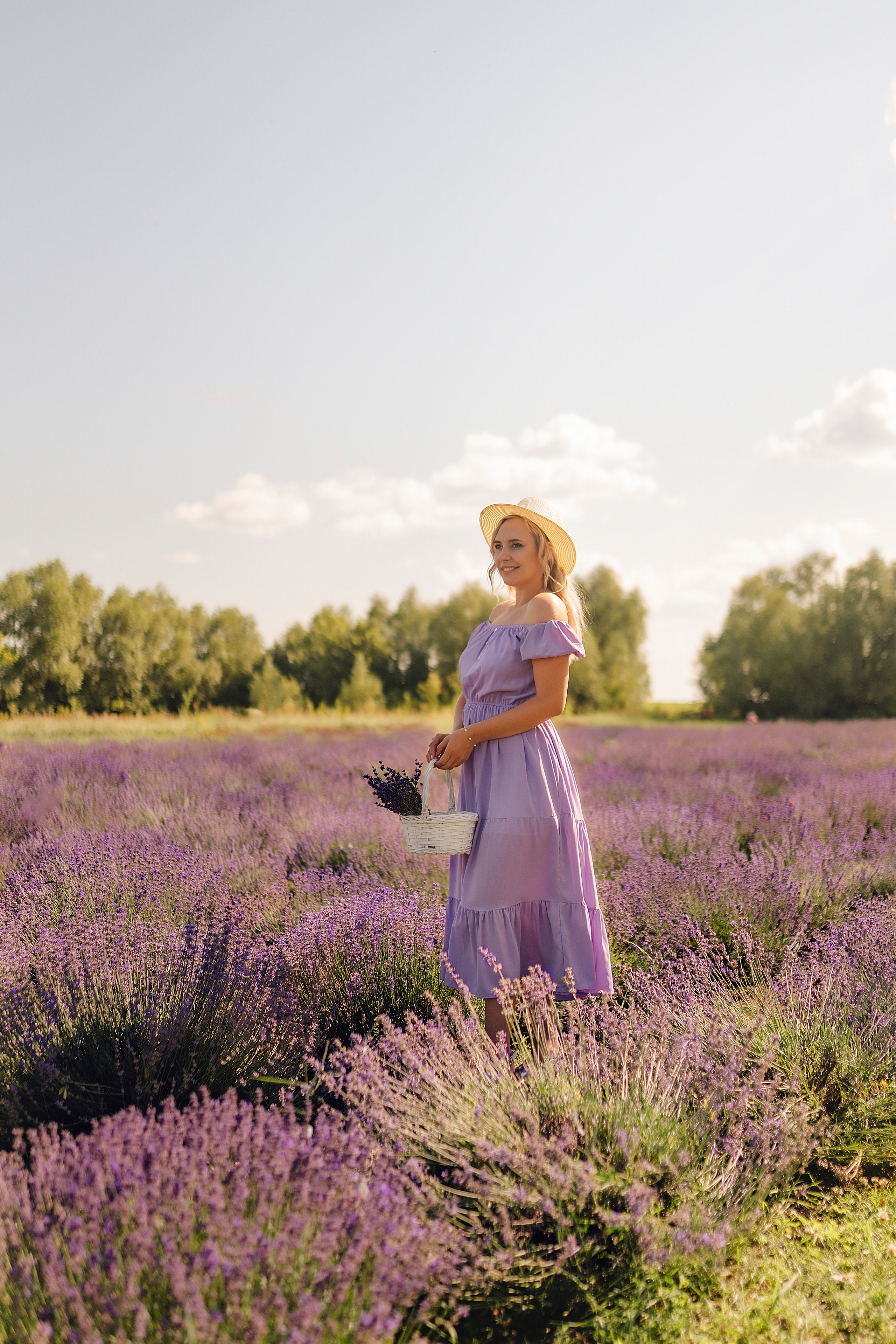 Дарья | Лавандовое поле. Фотограф Карина Шмулёва. Воронеж и область