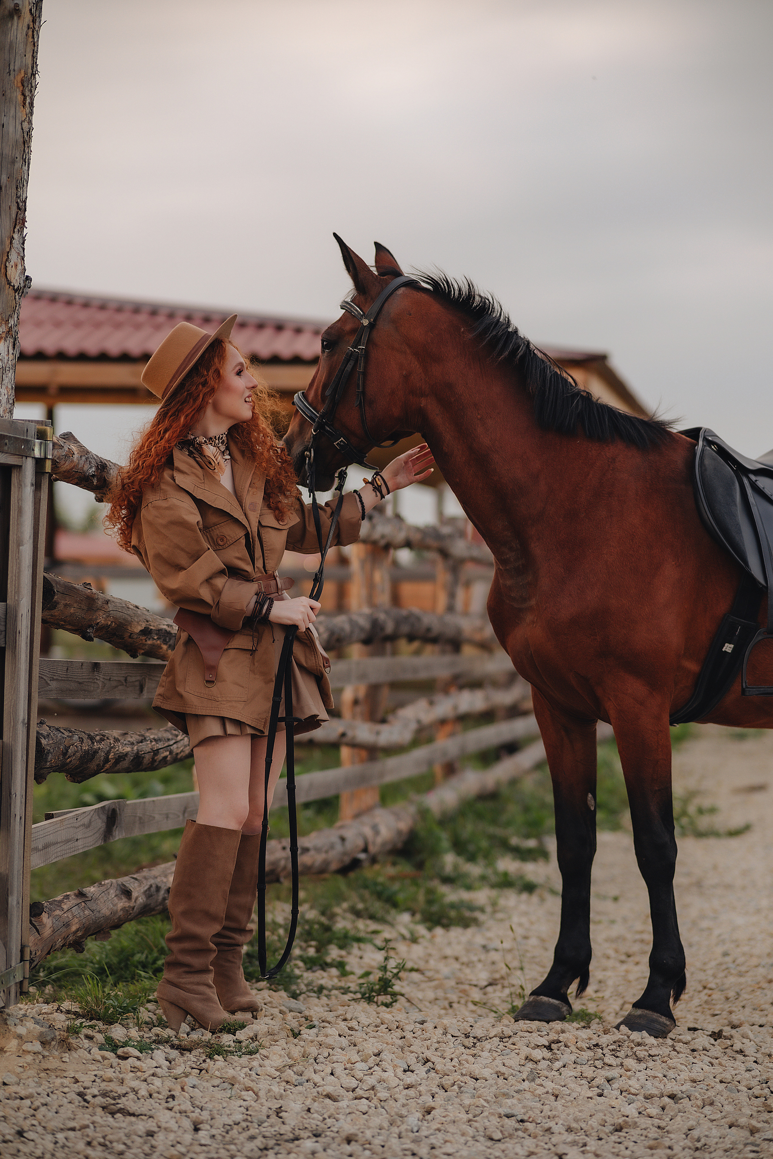 Варвара | Фотопроект в Farm&Village. Фотограф Карина Шмулёва. Воронеж и область