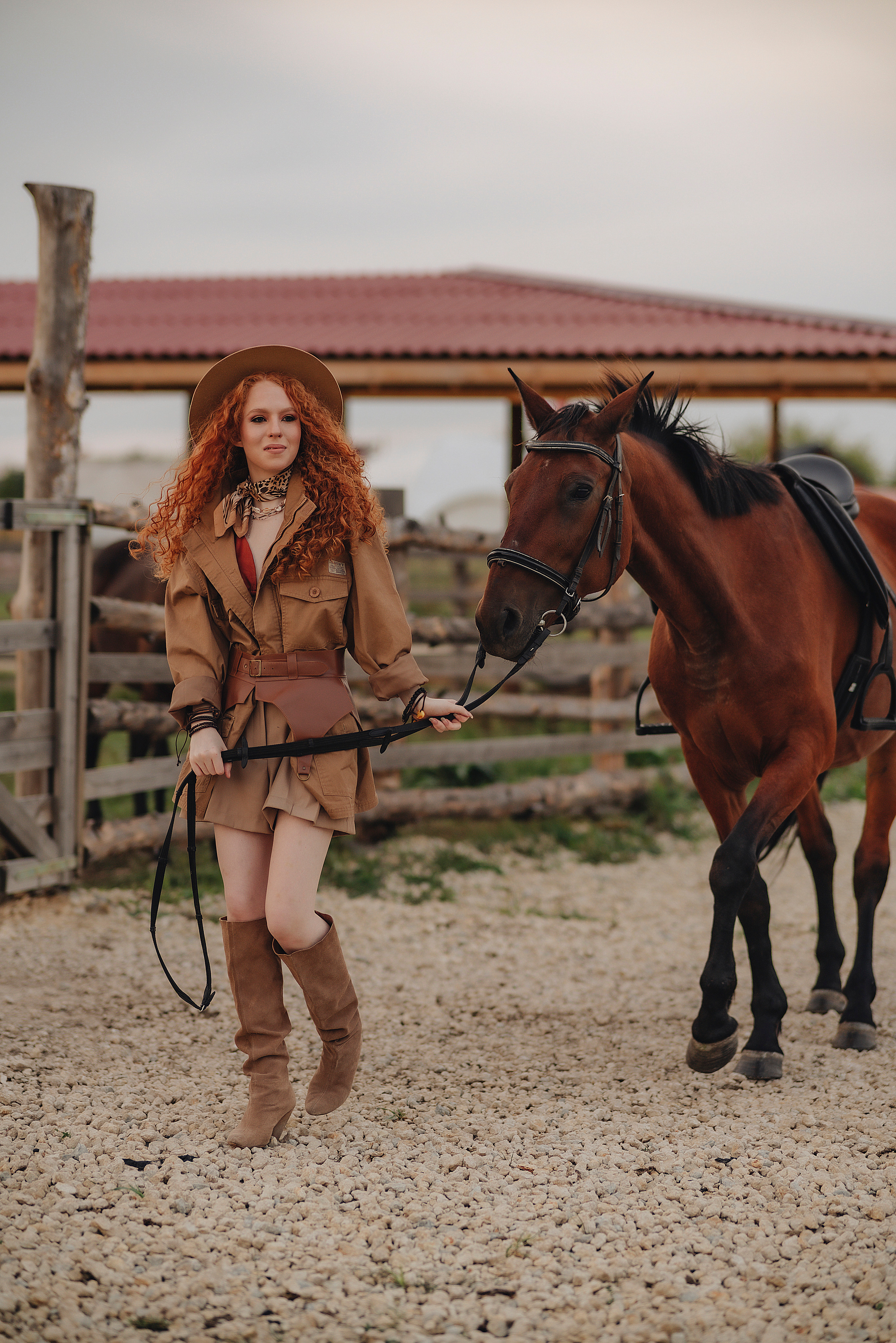Варвара | Фотопроект в Farm&Village. Фотограф Карина Шмулёва. Воронеж и область