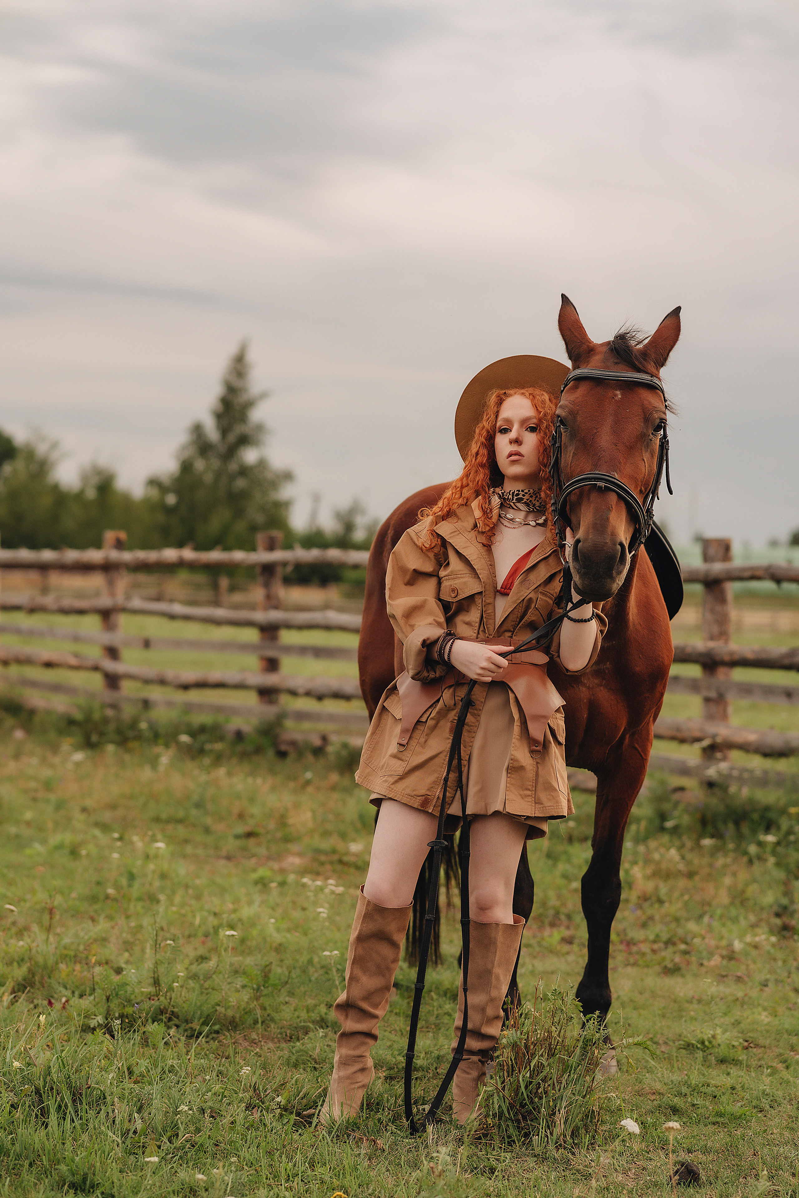 Варвара | Фотопроект в Farm&Village. Фотограф Карина Шмулёва. Воронеж и область