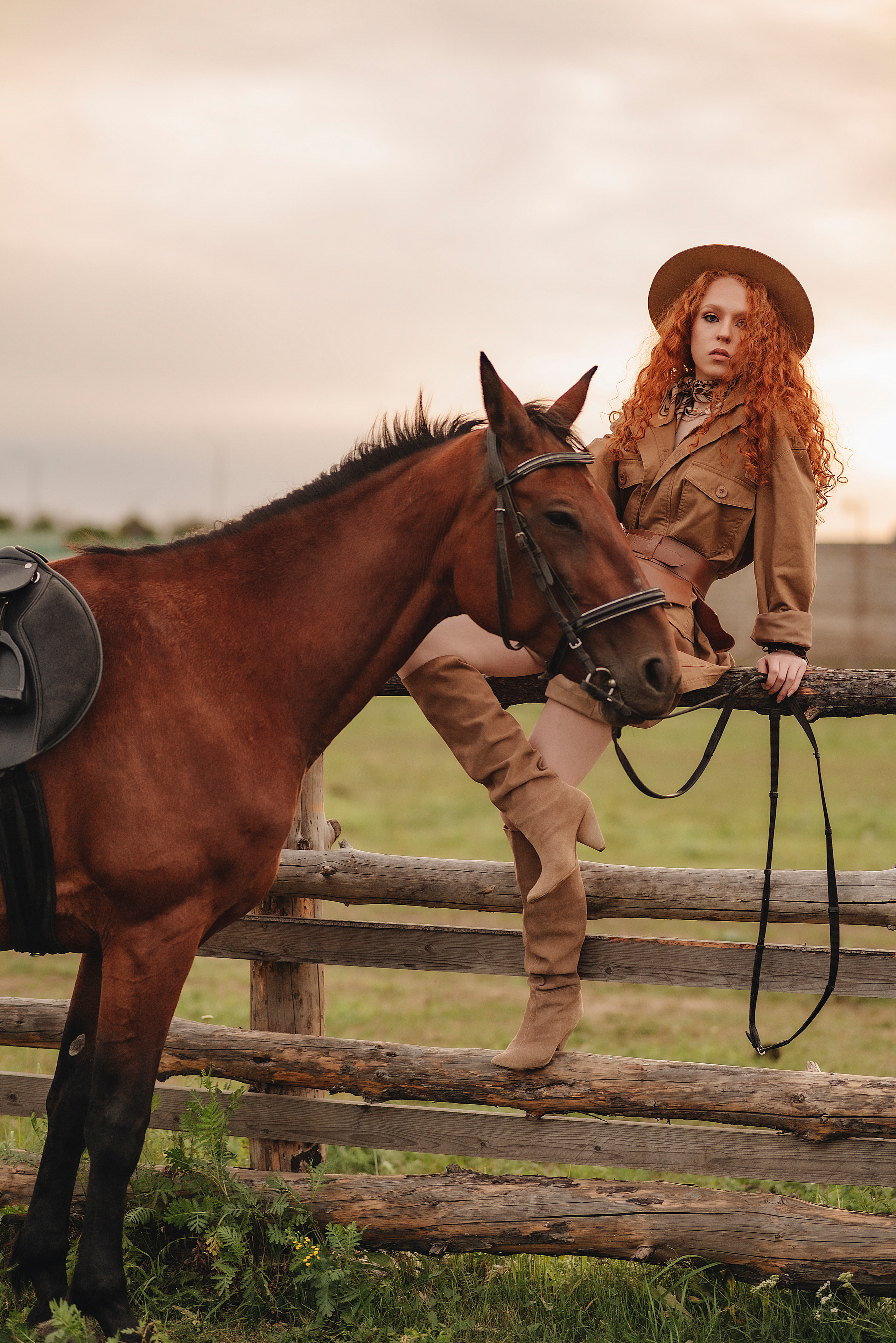 Варвара | Фотопроект в Farm&Village. Фотограф Карина Шмулёва. Воронеж и область