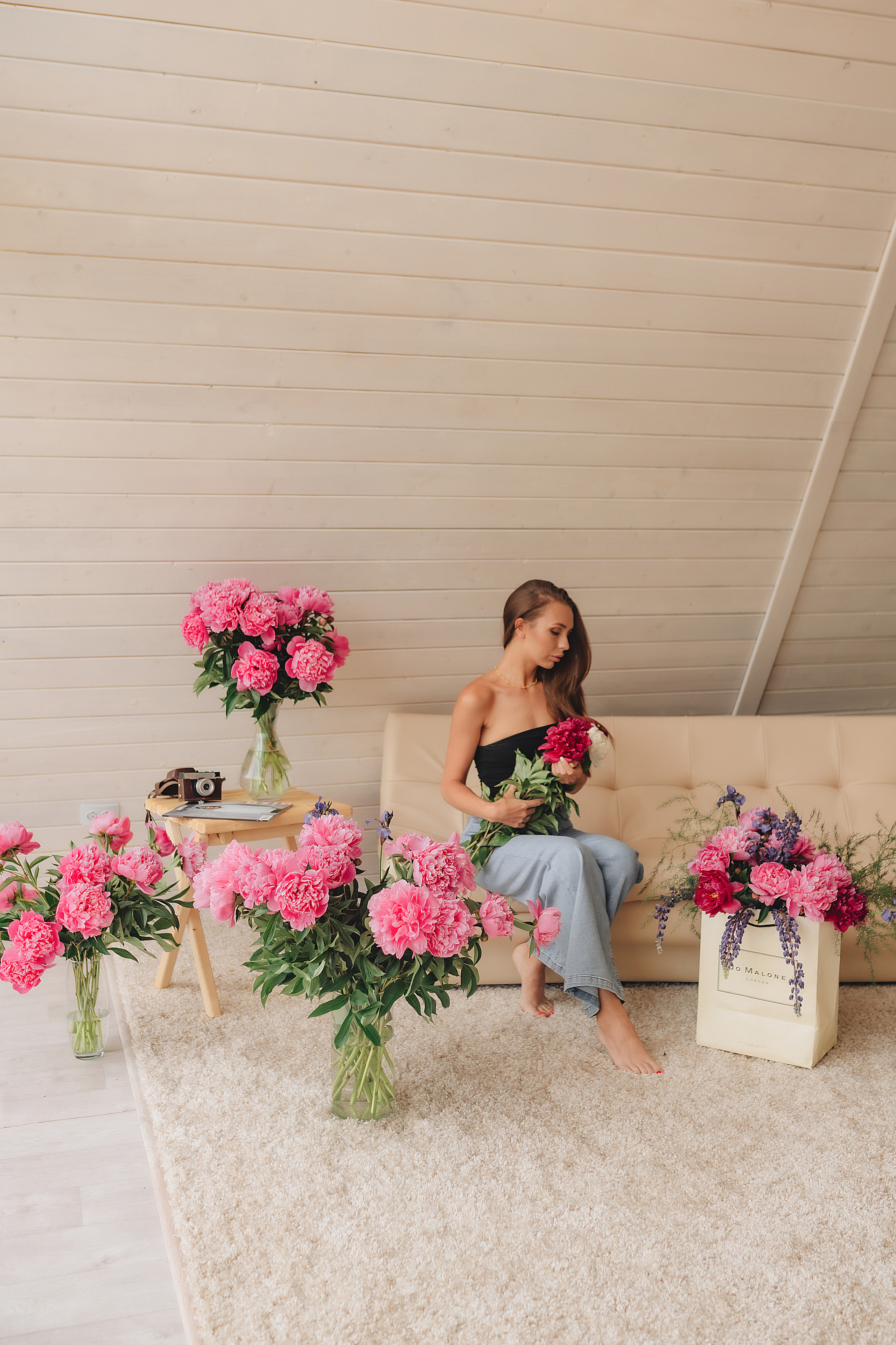 Юлия | Фотодень с пионами. Фотограф Карина Шмулёва. Воронеж и область