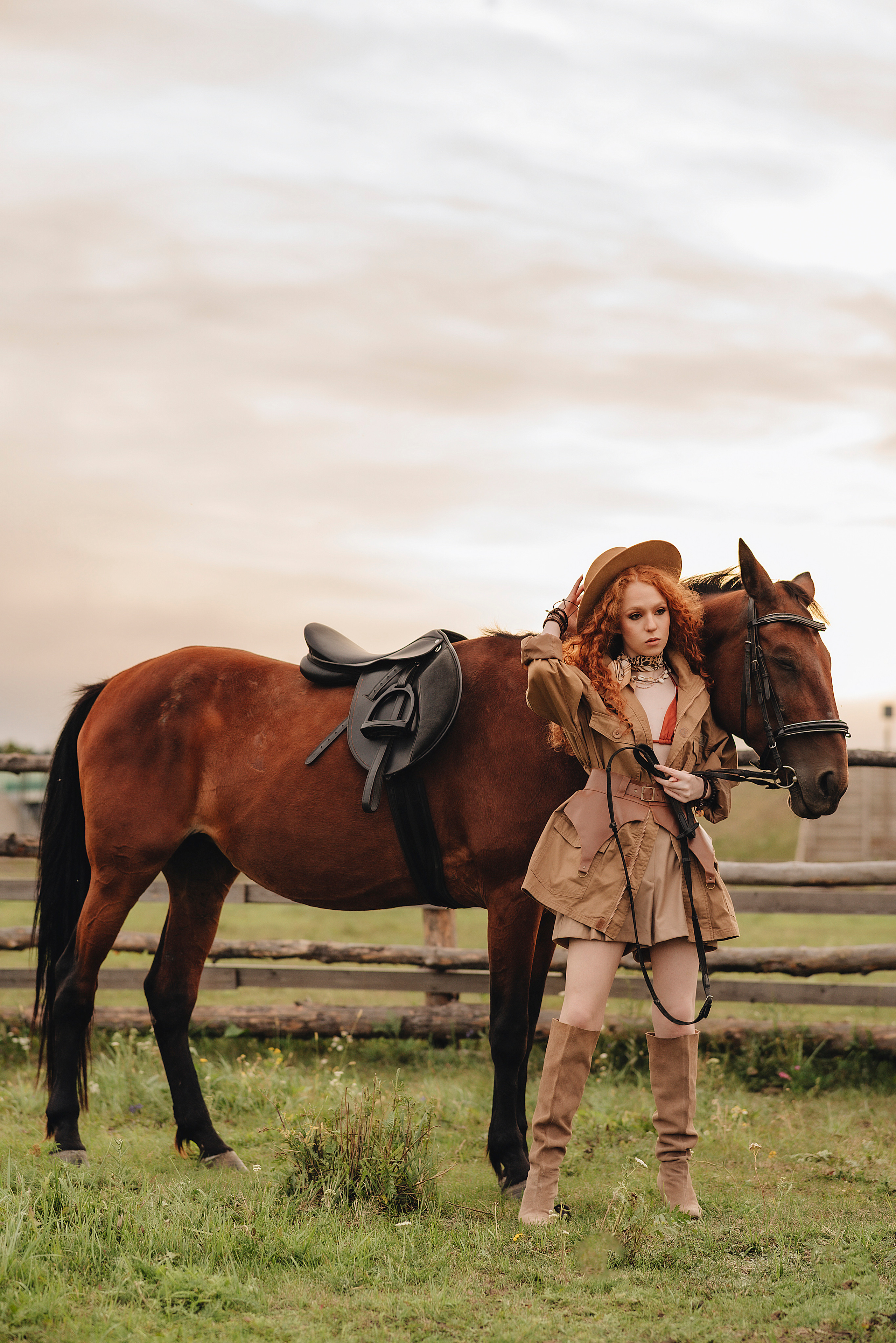 Варвара | Фотопроект в Farm&Village. Фотограф Карина Шмулёва. Воронеж и область