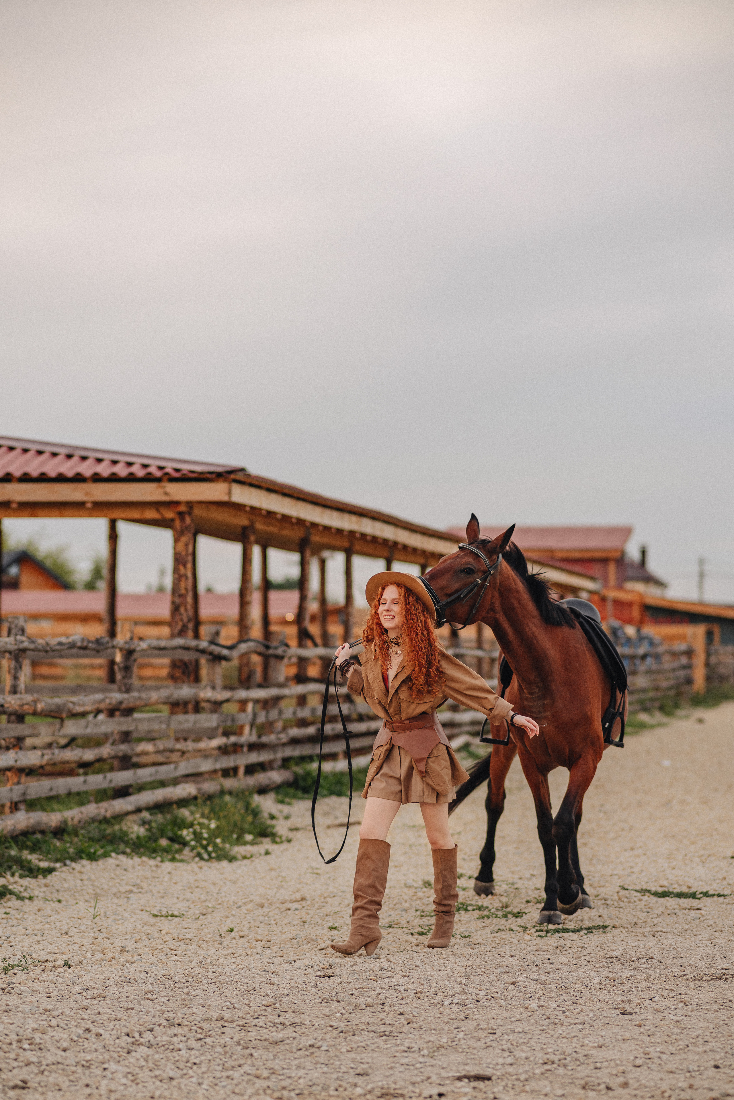 Варвара | Фотопроект в Farm&Village. Фотограф Карина Шмулёва. Воронеж и область