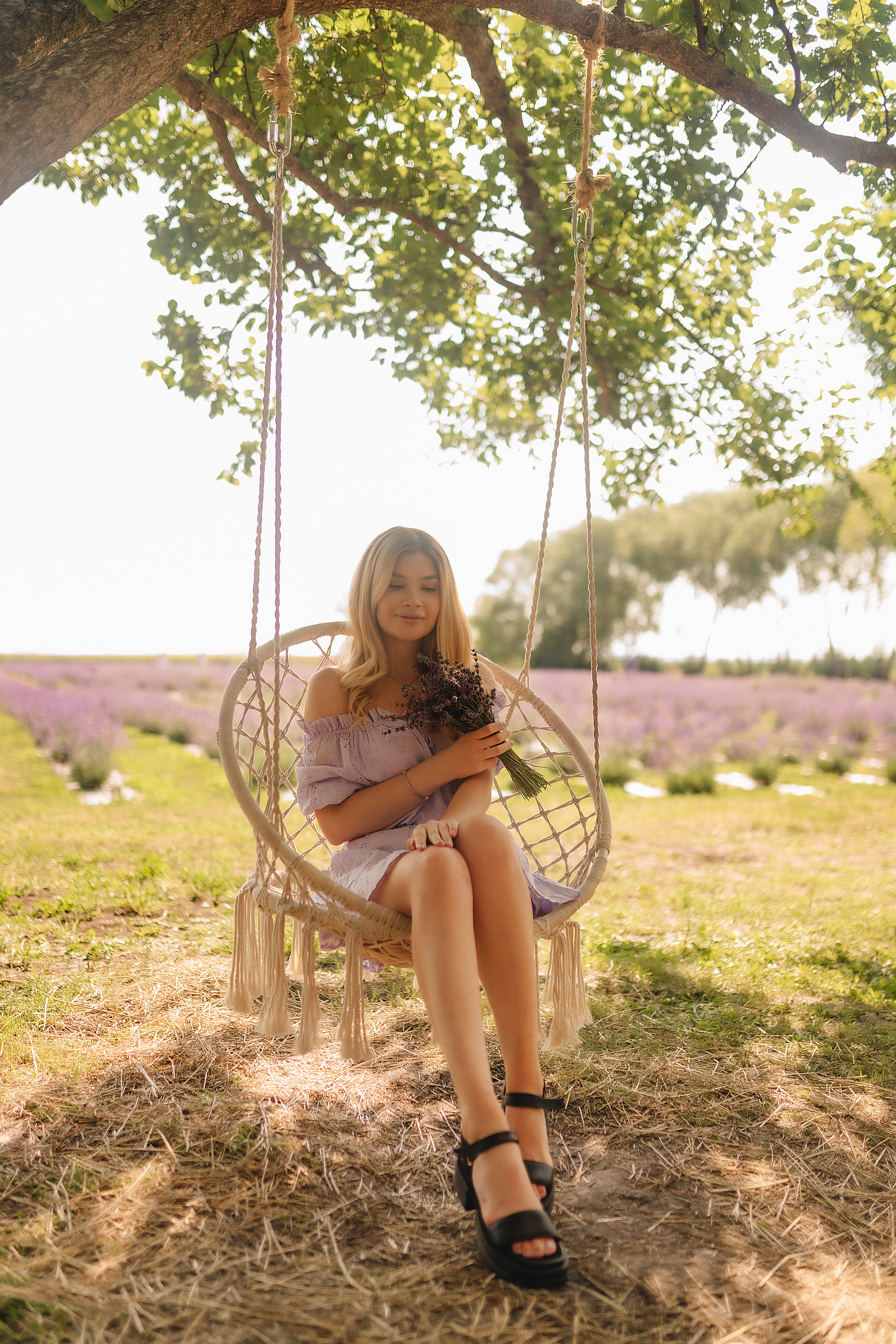 Алина | Лавандовое поле. Фотограф Карина Шмулёва. Воронеж и область