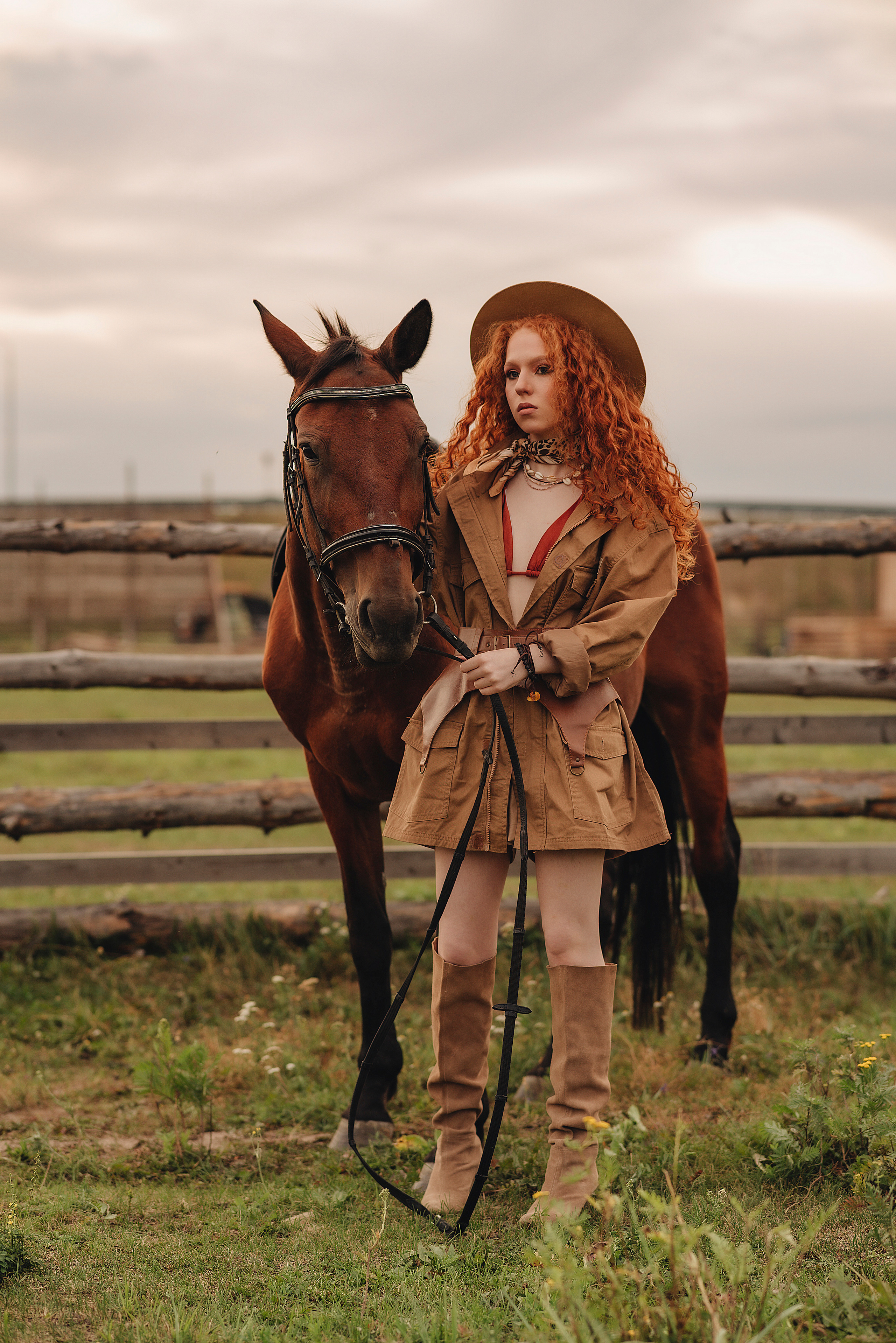 Варвара | Фотопроект в Farm&Village. Фотограф Карина Шмулёва. Воронеж и область
