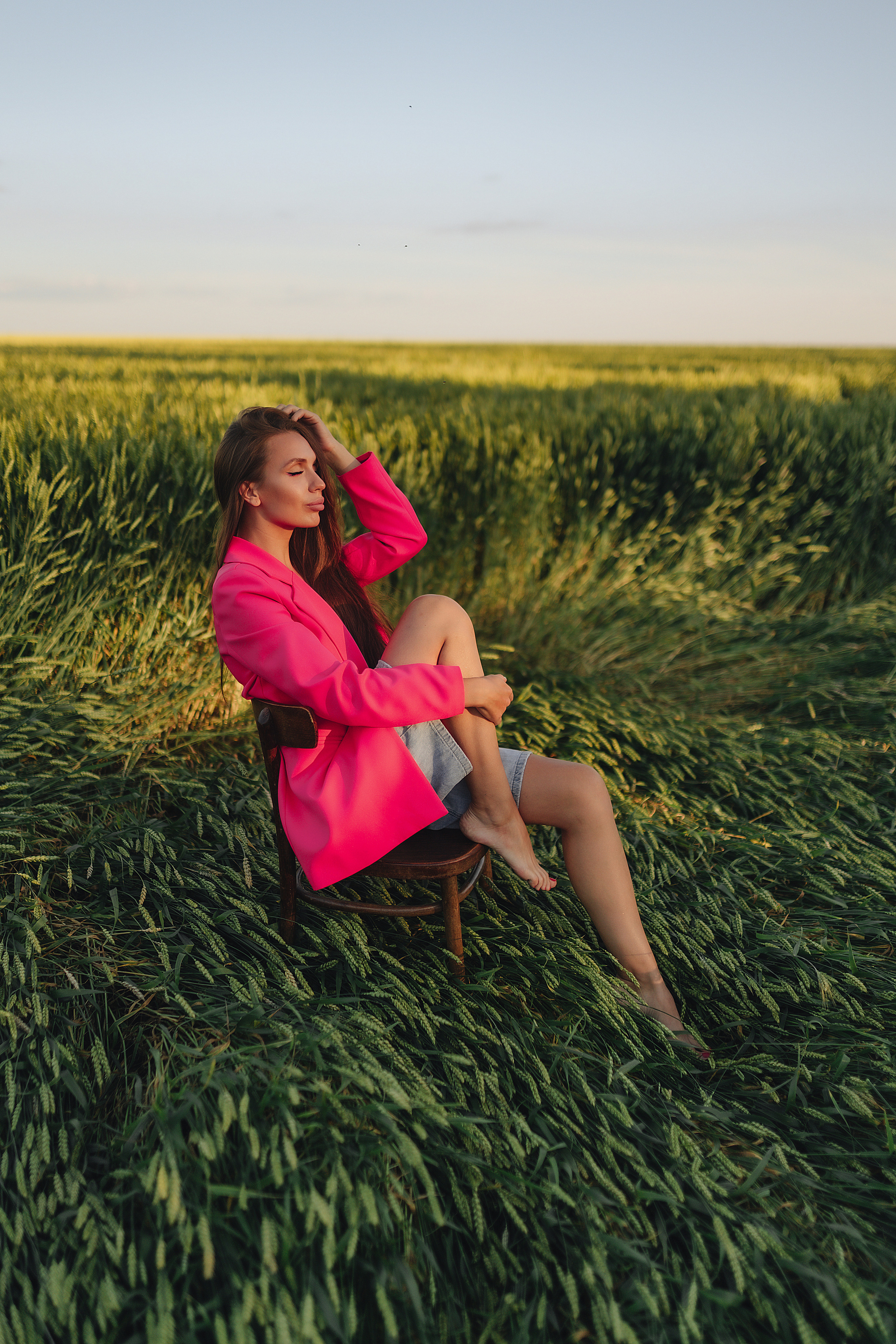 Юлия | Съёмка в колосках. Фотограф Карина Шмулёва. Воронеж и область