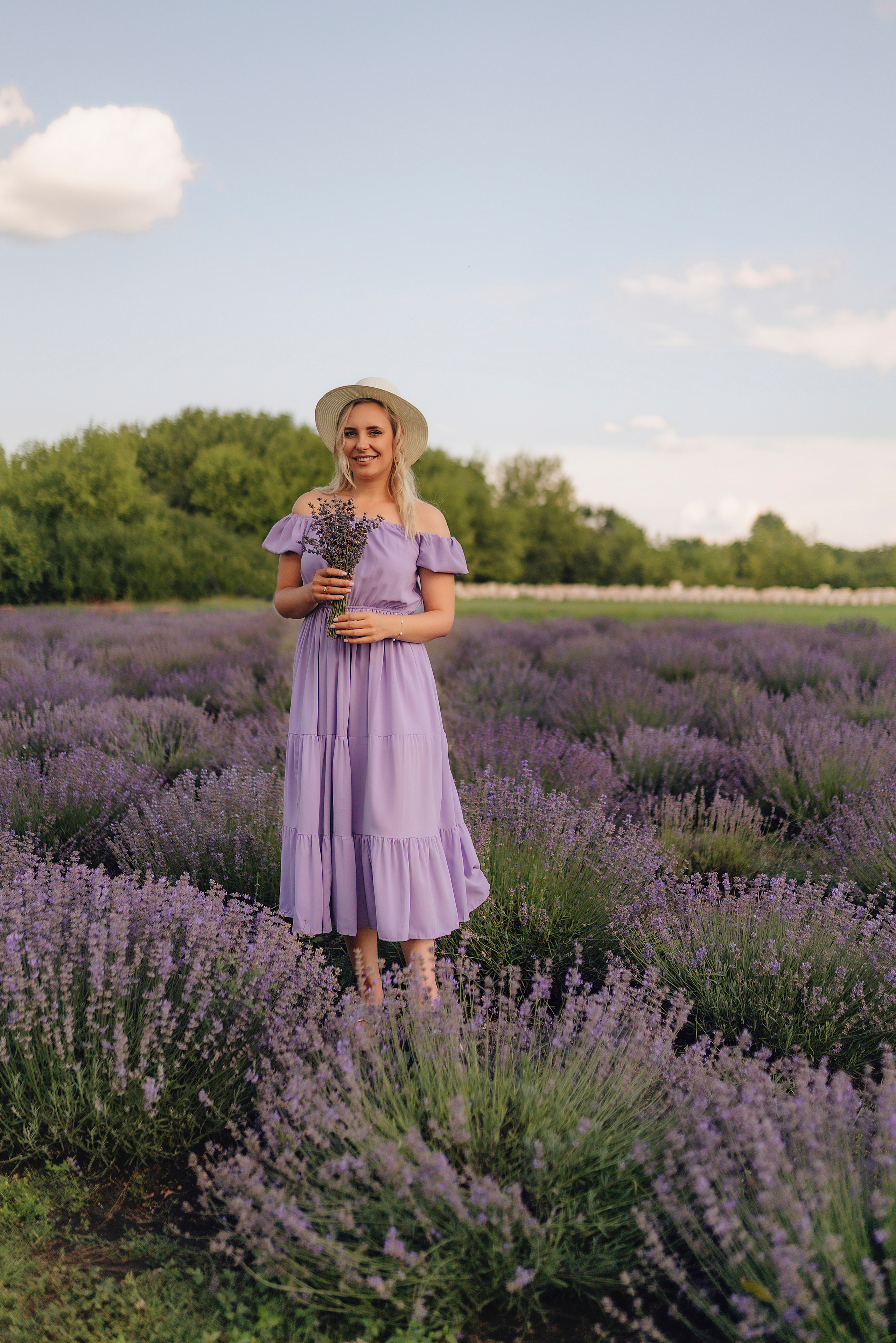 Дарья | Лавандовое поле. Фотограф Карина Шмулёва. Воронеж и область