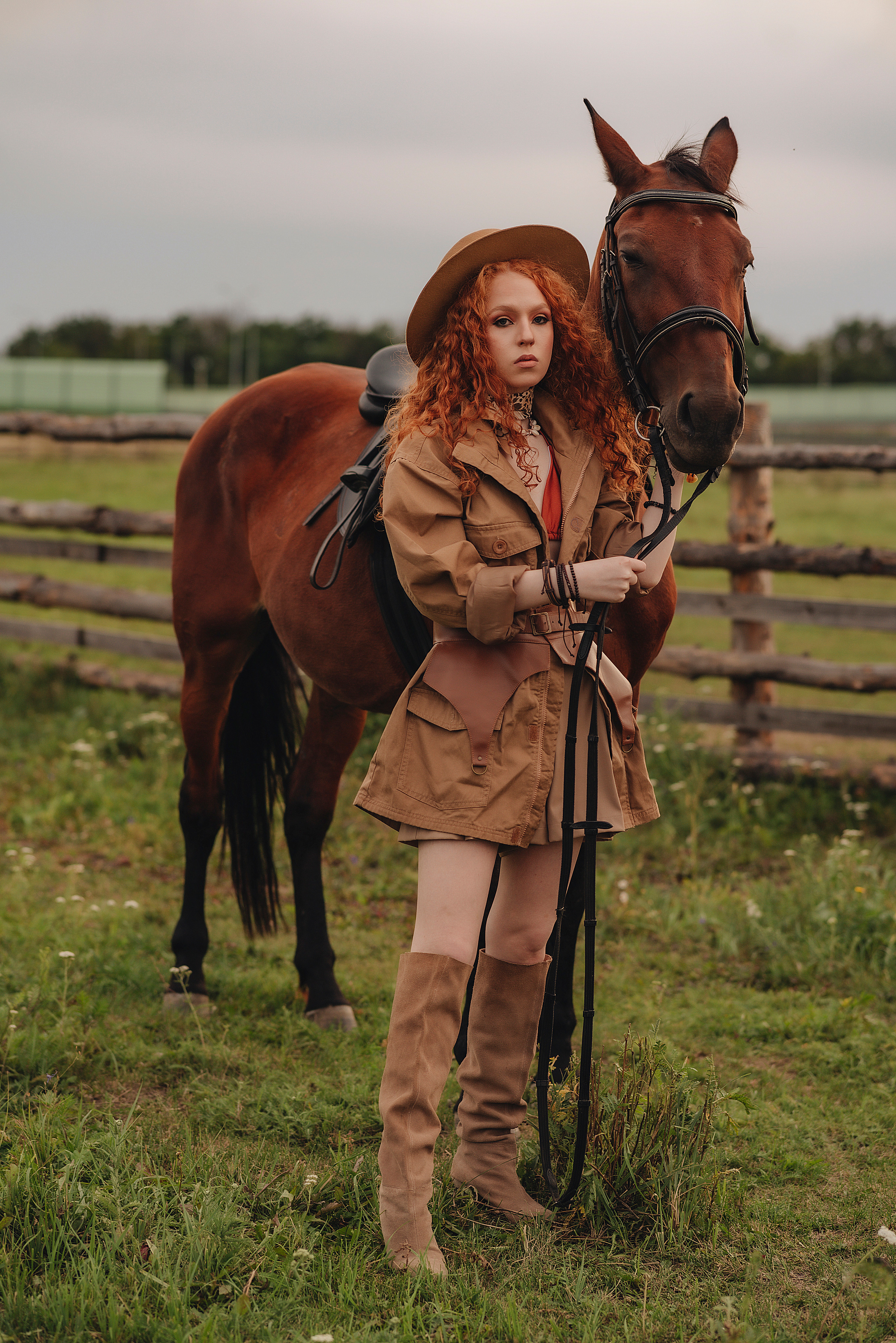 Варвара | Фотопроект в Farm&Village. Фотограф Карина Шмулёва. Воронеж и область